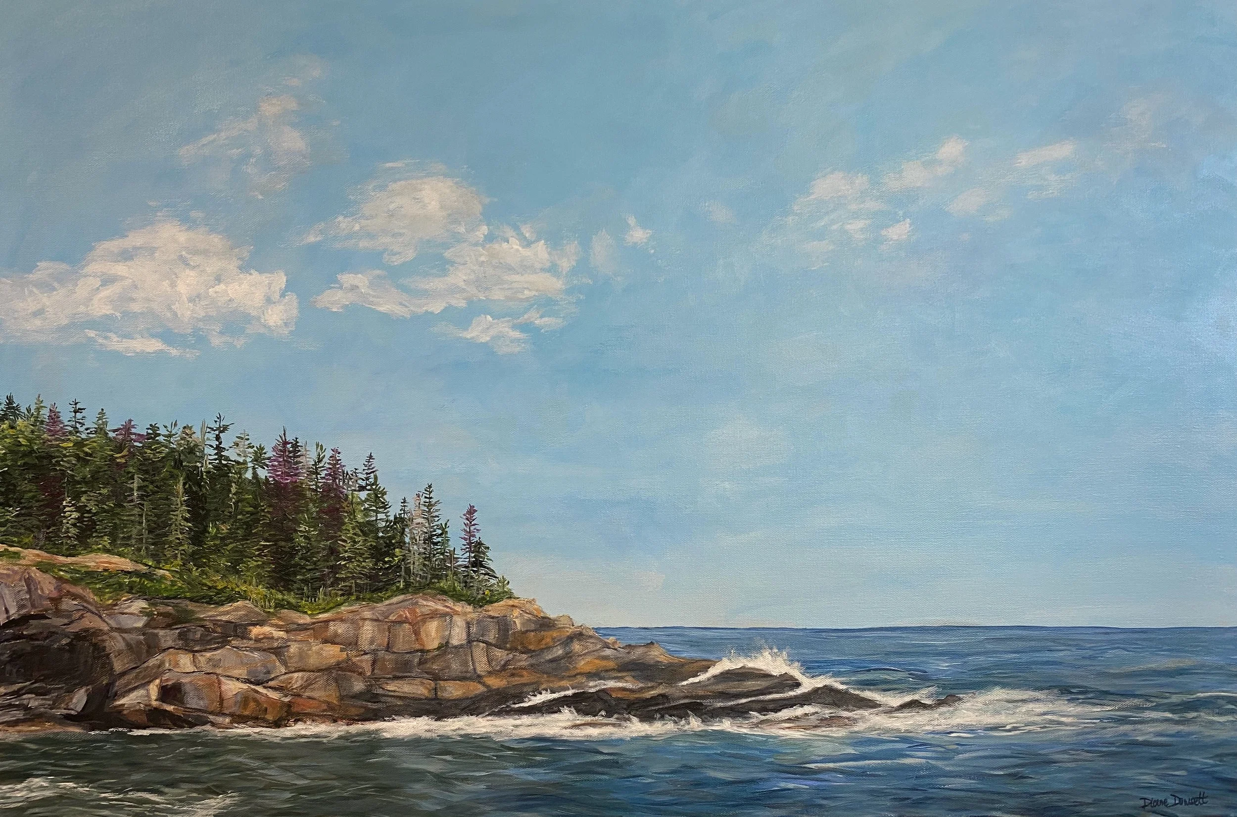 Descent into the Waves