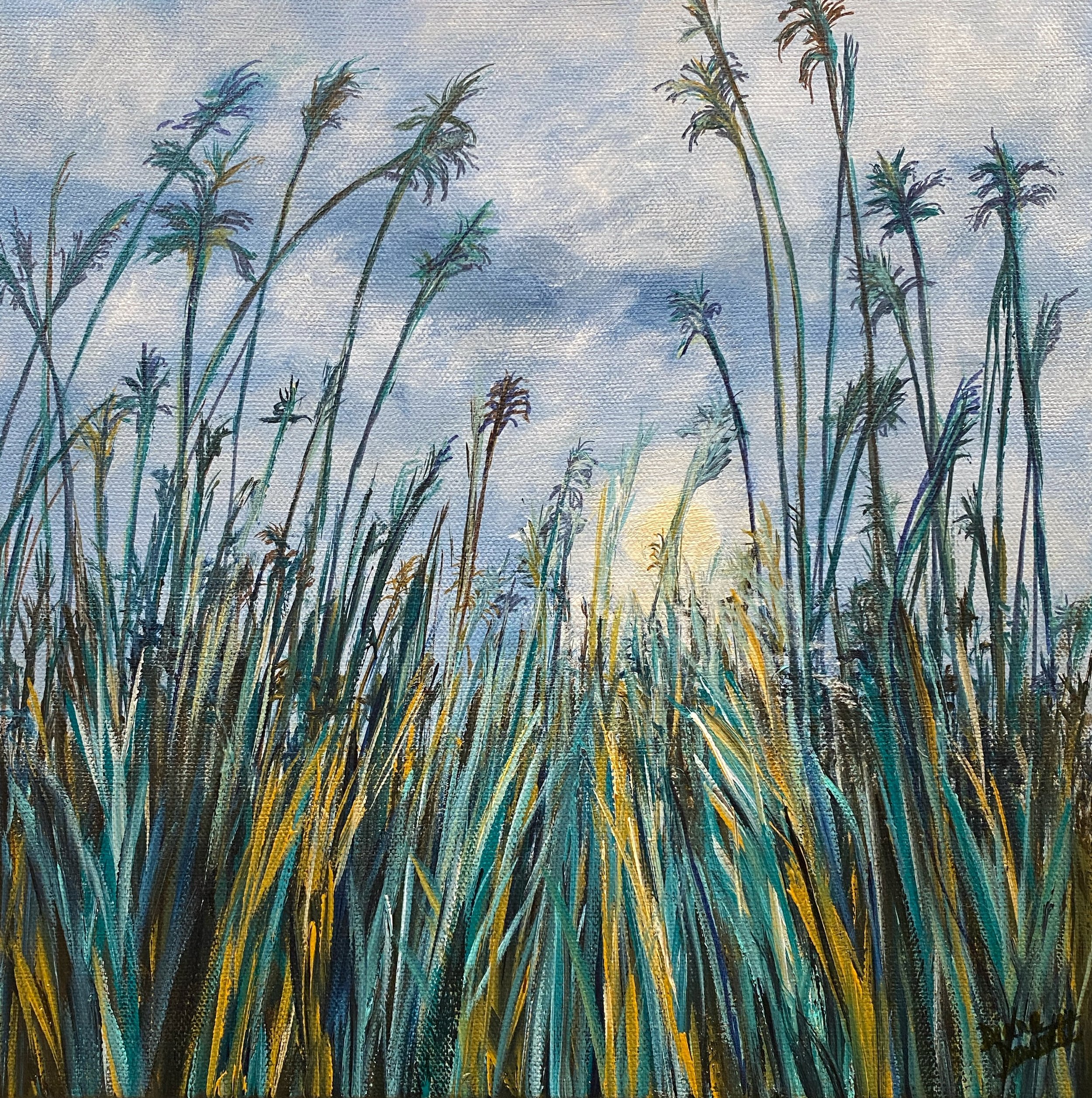 Glowing Grasses