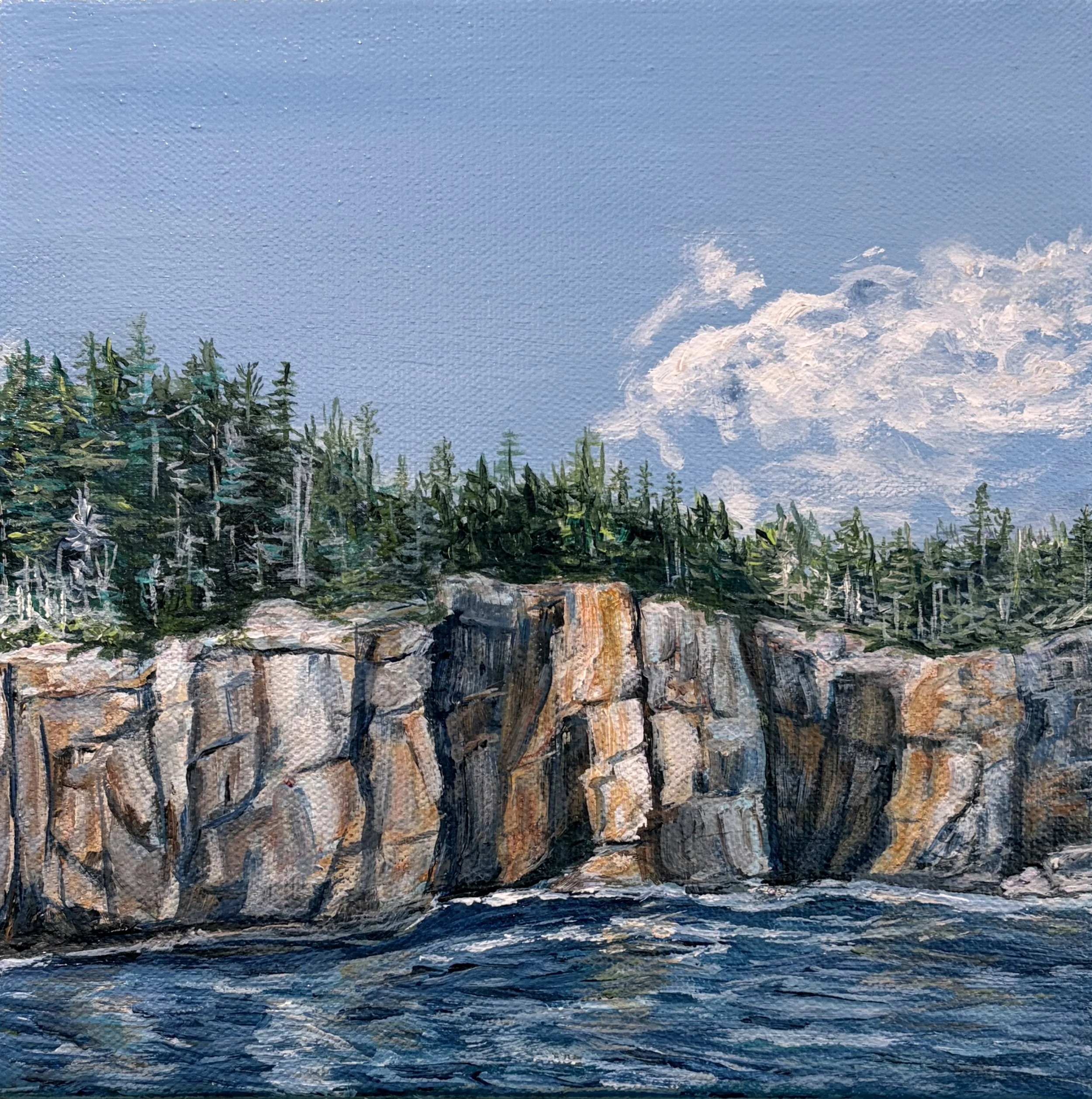 Bright Coastal Day