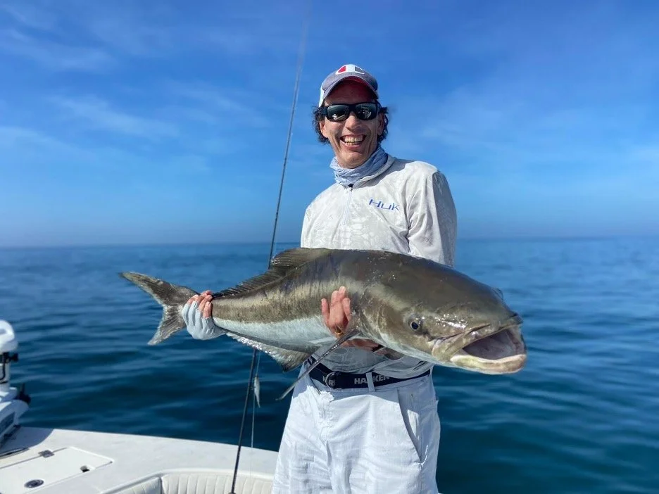 MISSED COBIA on a fly rod!