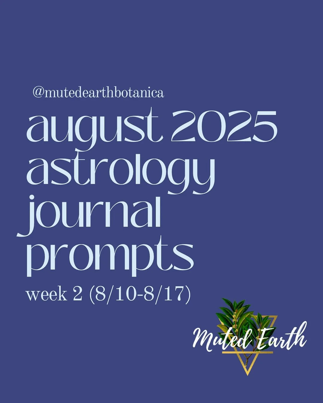 🪐📝 Astrology forecast + Journal prompts: 8/10-8/16

01. On 8/10/25, Mars ♎️ forms a trine with Pluto rx, ♒️ giving us a boost of motivation to jumpstart some deep transformations. 💪🏽

02. On 8/11/25, Mercury ♌️ stations direct after being retrogr