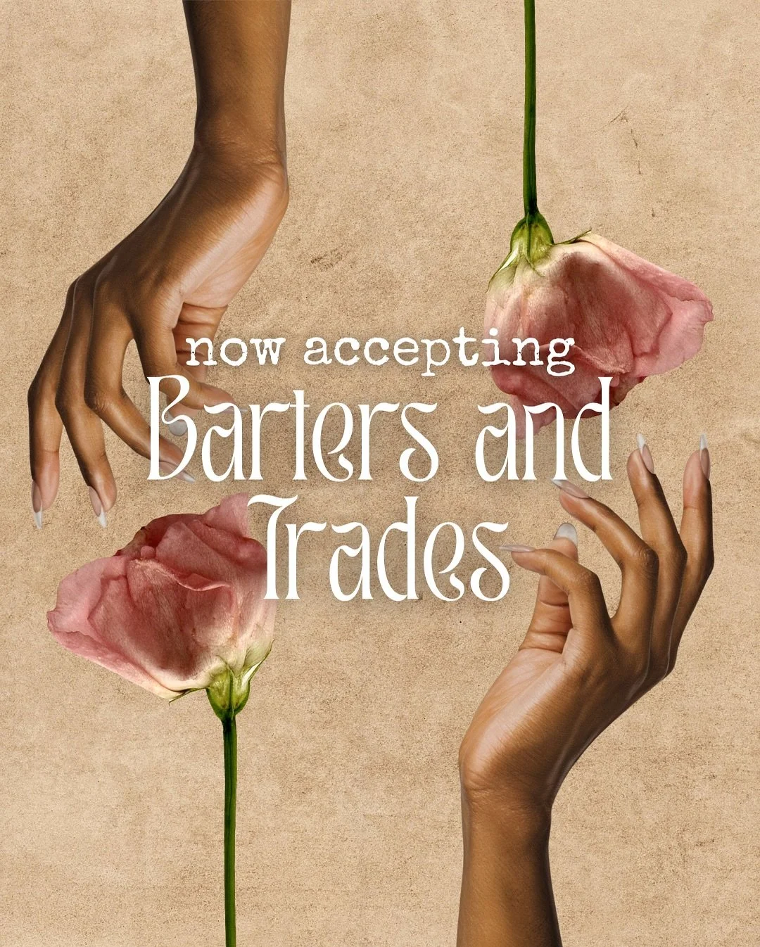 📣🧚🏽 So excited to launch bartering options for Muted Earth services! The economy is a literal dumpster fire right now 🗑️🔥, and I believe that &quot;money&quot; (a literal manmade concept, by the way) has become a huge barrier to many wellness se