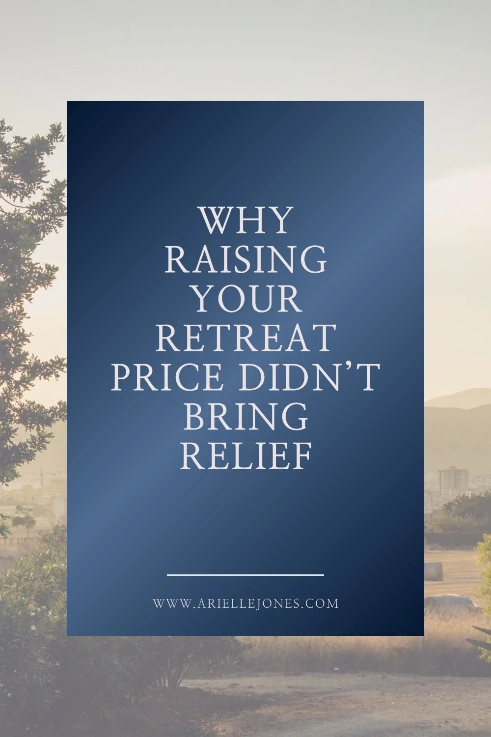 Why Raising Your Retreat Price Didn’t Bring Relief