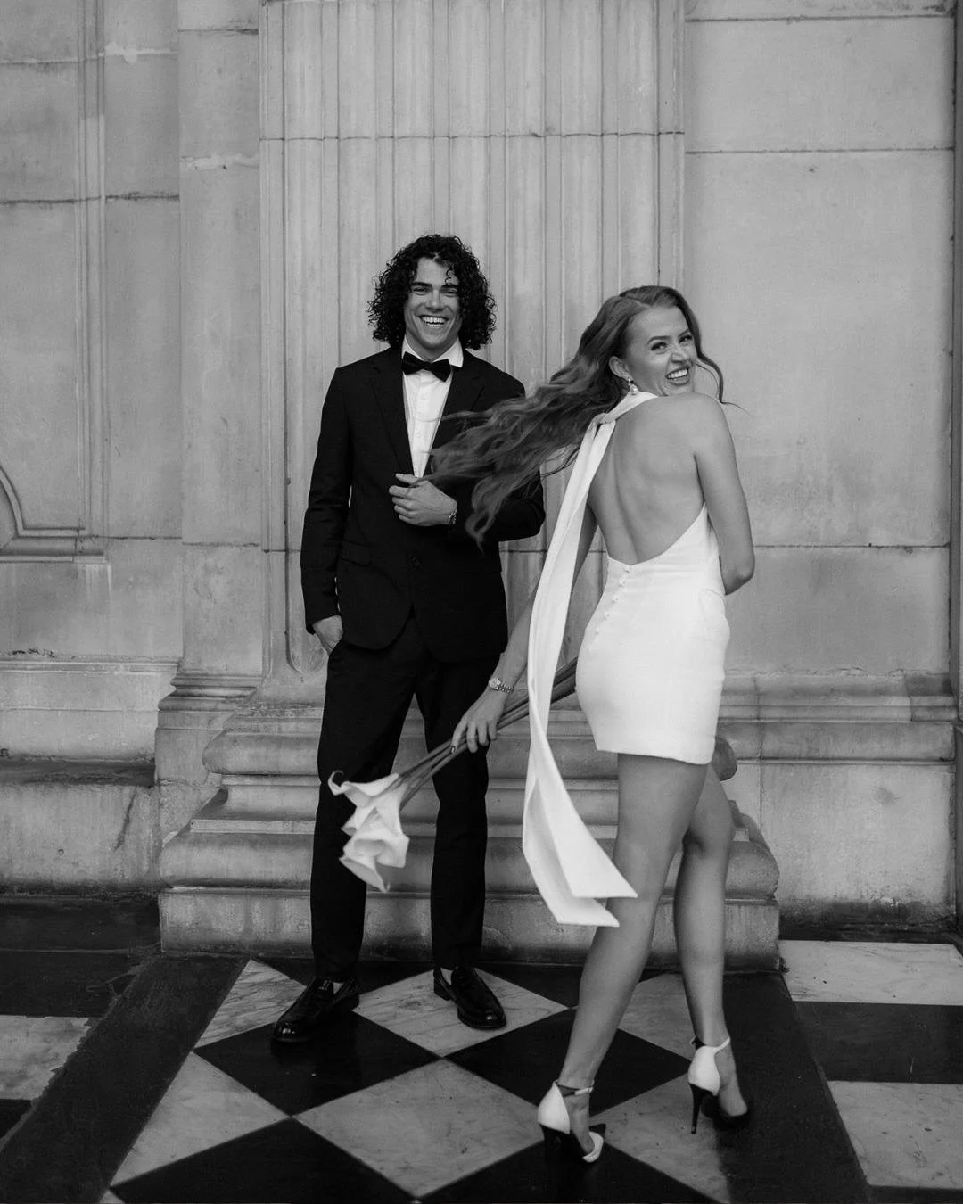 Intimate. Elegant. London.
Love slipped away into the city, unseen but eternal. 🤍
.
.
.
photo &amp; video @thatweddings
hmua @bridalbycharley
jewellery @zs.jewlleres
models @olgarossa_ @antoniopulvirentii 
.
.
.
wedding photographer uk, wedding phot