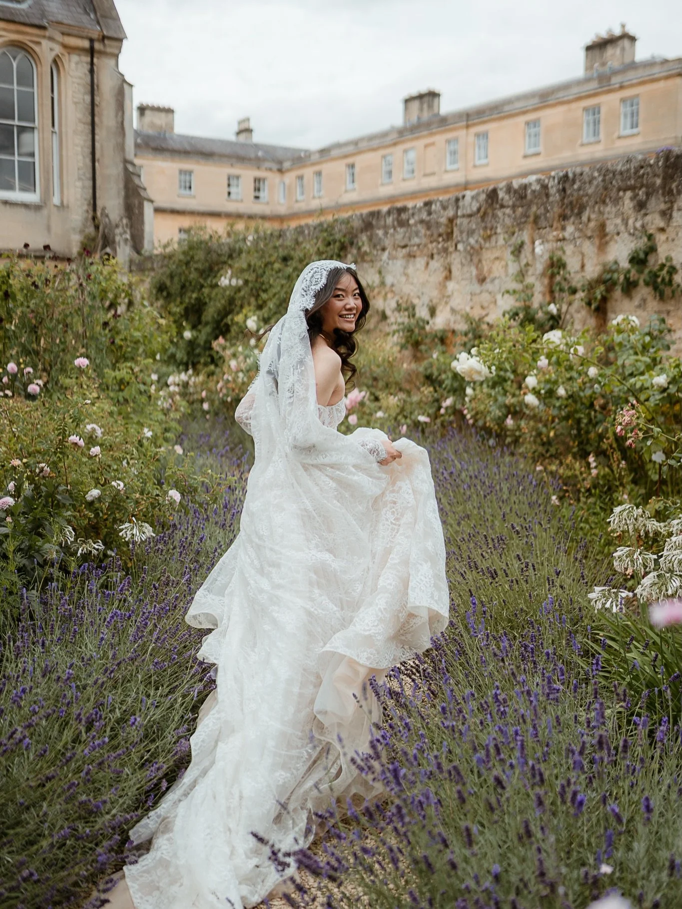 There are photographs you never forget taking.
This one - in the university gardens of Oxford, just after a Trinity College chapel ceremony - is exactly that.
Unfiltered joy, warmth, and a bride completely present in her day. I&rsquo;m forever happy 