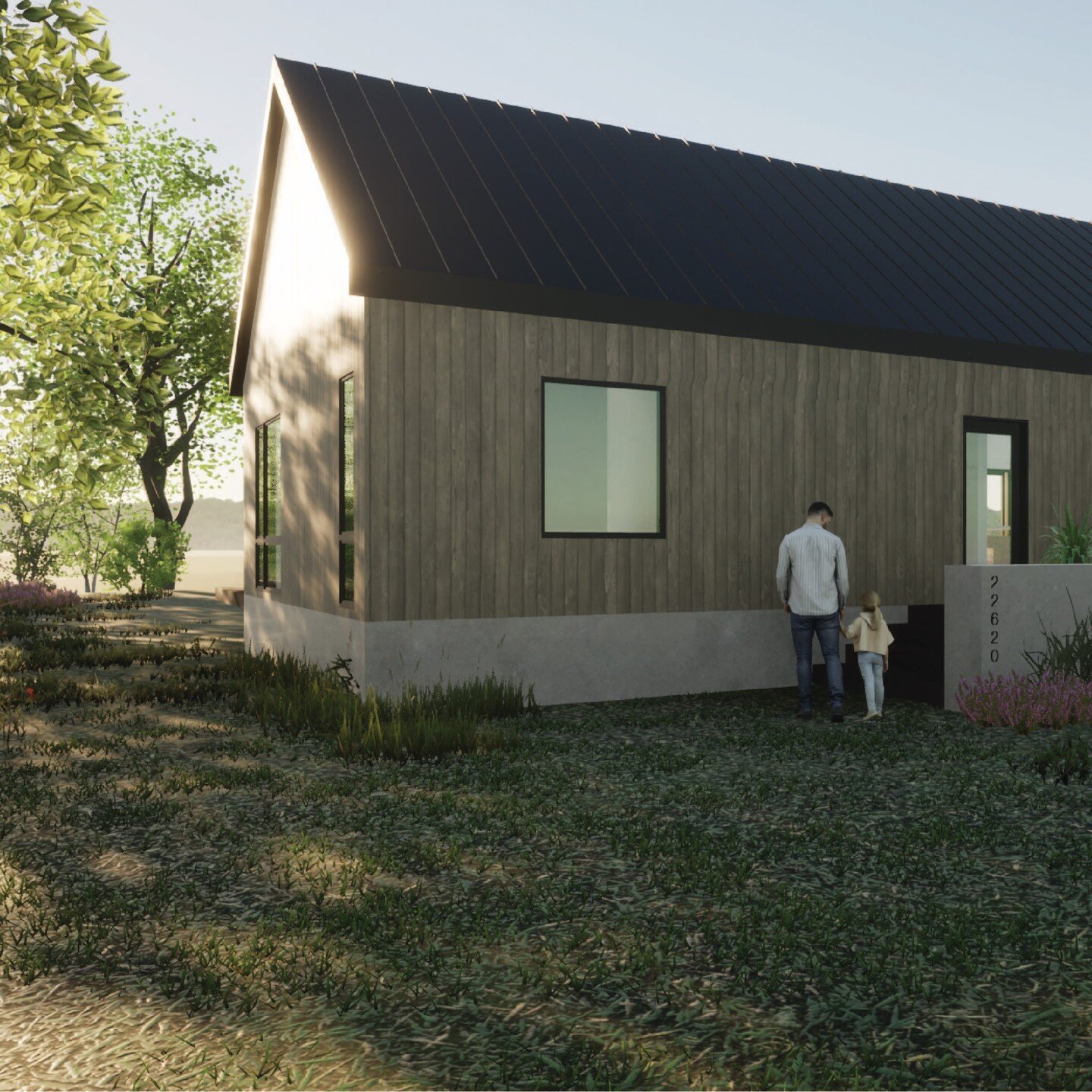 Sneak peek at our Sonoma project's first rendering🤓

Architect I Orion Watkins Architecture OWA
Rendering I OWA

#sustainableliving #tinyhouse #offgrid #sonoma #renderings #movingforward #modern #metalroofing #concert #designmatters #motivation