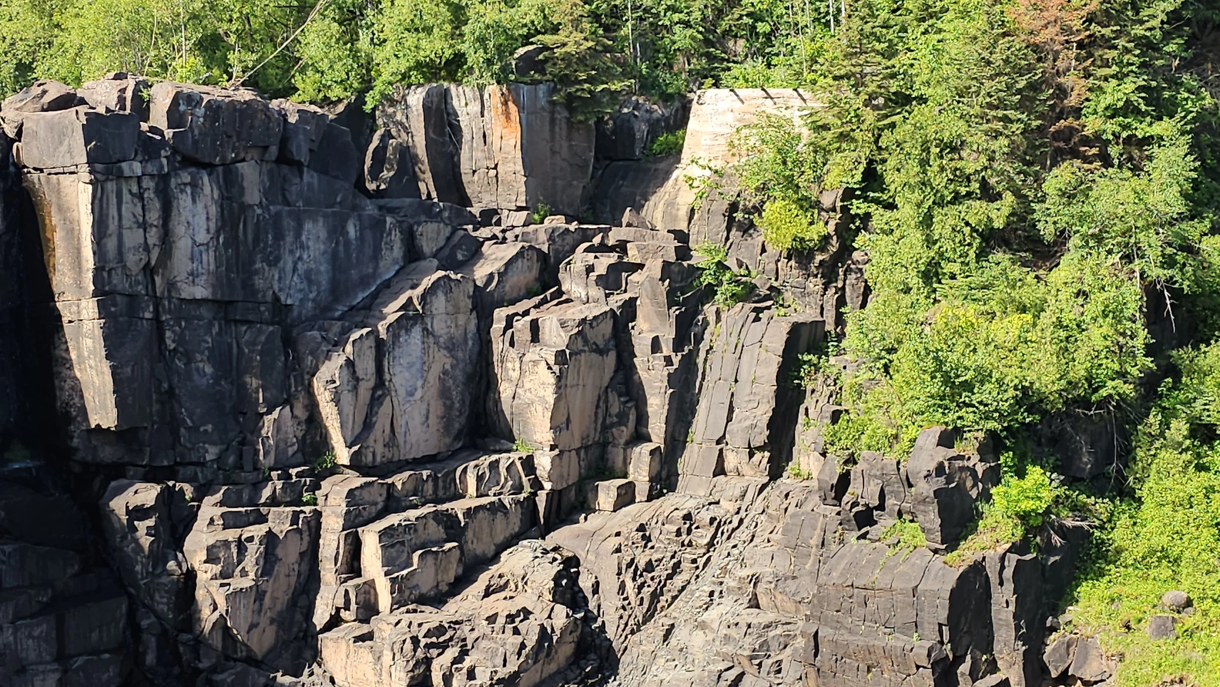 Minnesota's Tallest Waterfalls at Grand Portage State Park in Grand Portage, Minnesota. 