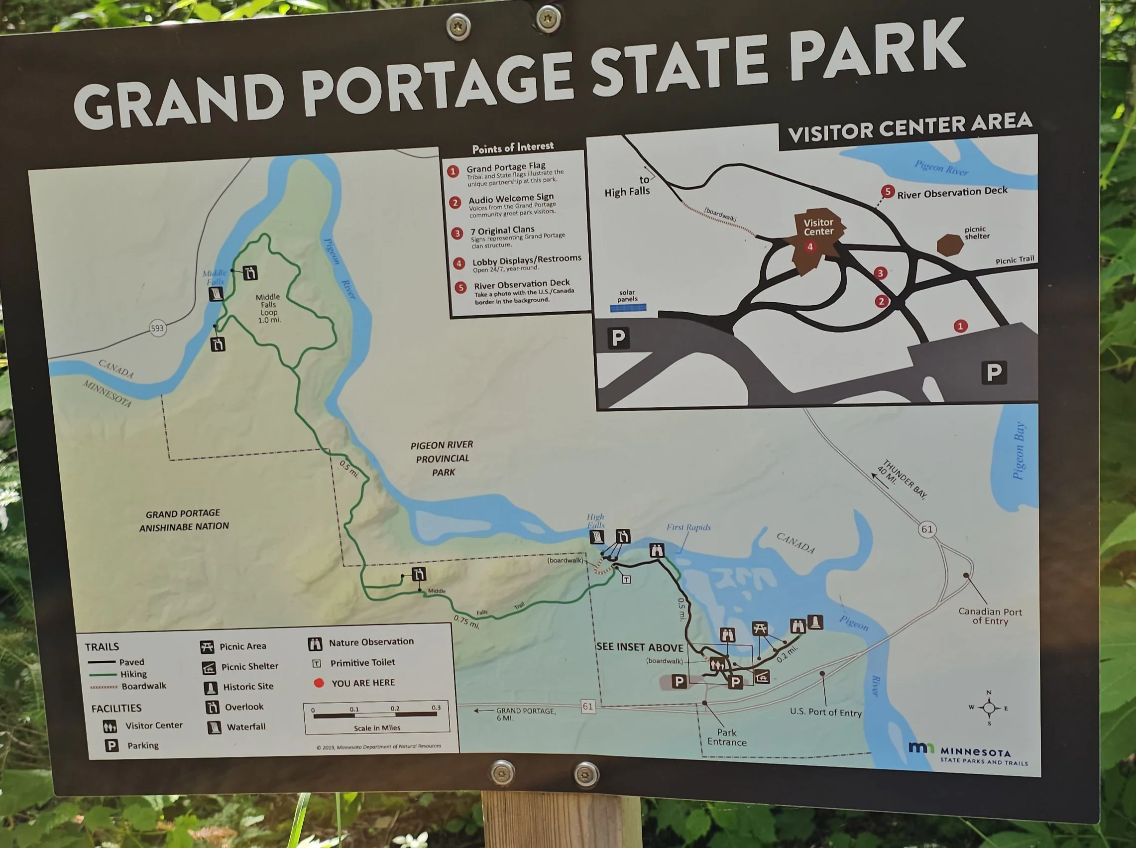 Grand Portage State Park in Grand Portage, Minnesota