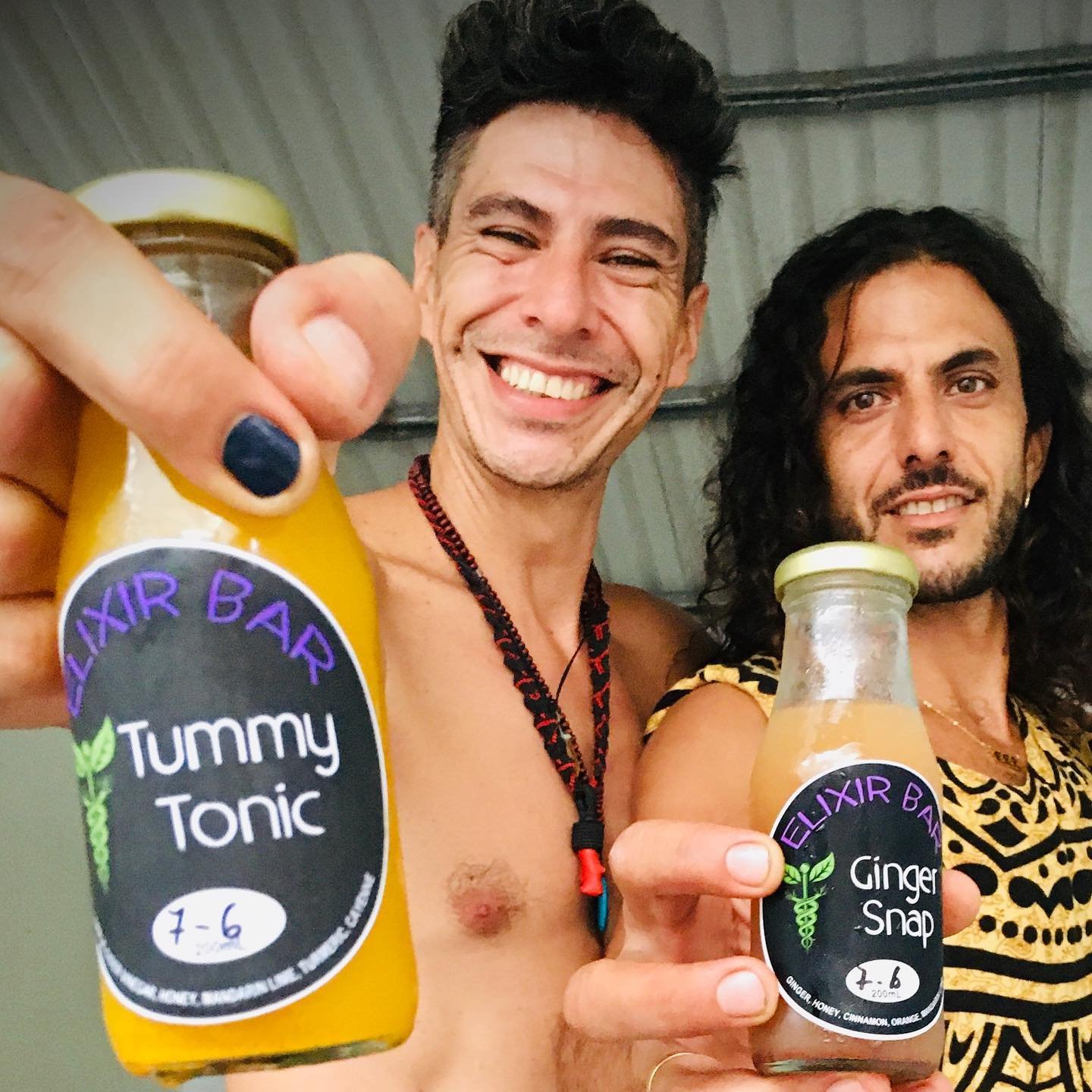 Available in our grab n go refrigerator. Cool, refreshing and healthy 💚💜 #grabngo #tonic #elixir #kava #ginger
