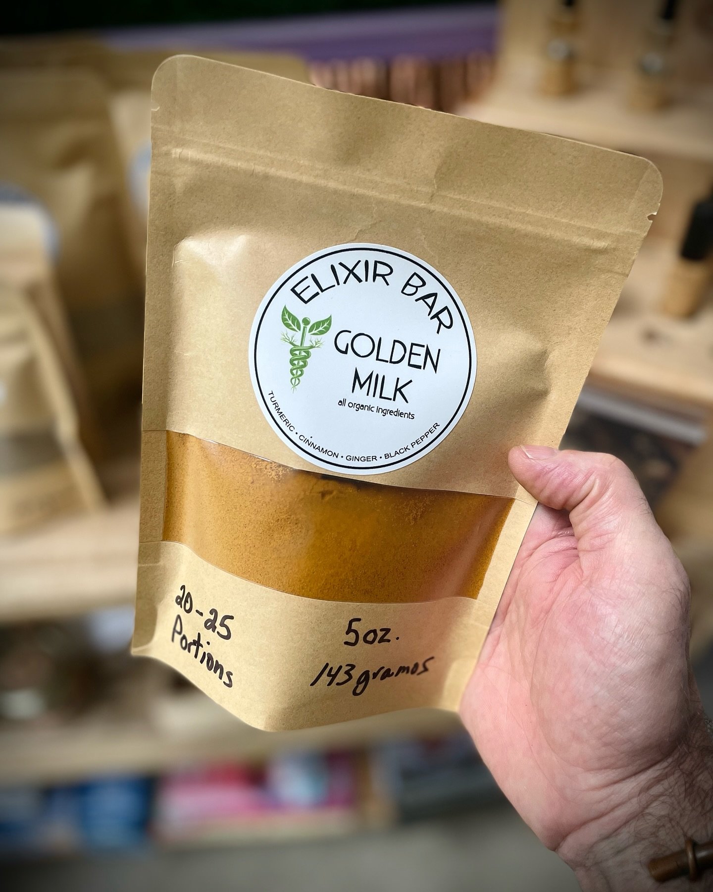 Now Selling Our ALL ORGANIC Golden Milk for at home brewing&hellip;. Not just a warm, comforting drink &mdash; Golden Milk is a healing tonic rooted in ancient traditions. At its heart are three powerful ingredients: turmeric, ginger, and cinnamon. T
