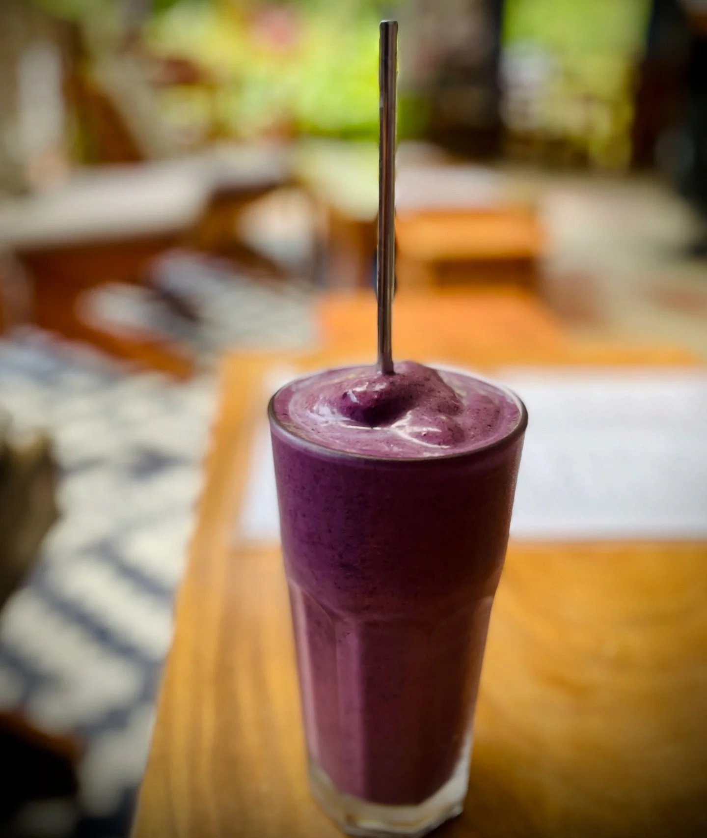 Deli&ccedil;ious A&ccedil;a&iacute; Smoothie made with Organic A&ccedil;a&iacute; produced right here in Costa Rica; hand crafted by our very own @franktorres.94 💚💜