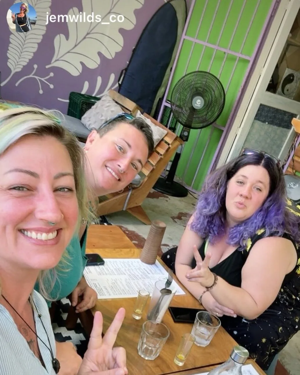 Our customer experience says it all @jemwilds_co 💜💚