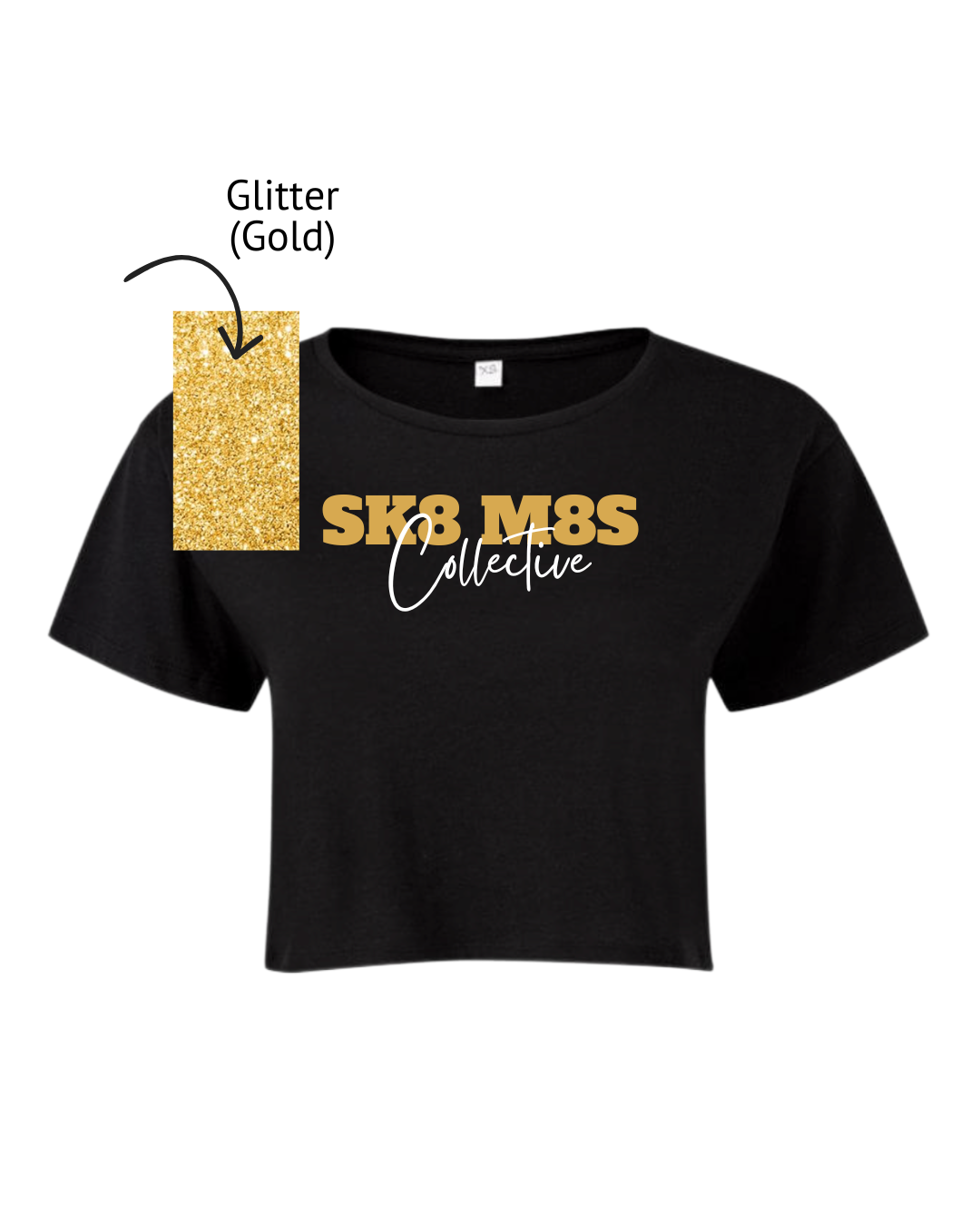 SK8 M8S_crop_black_ sk8 no. collective_gold glitter.png