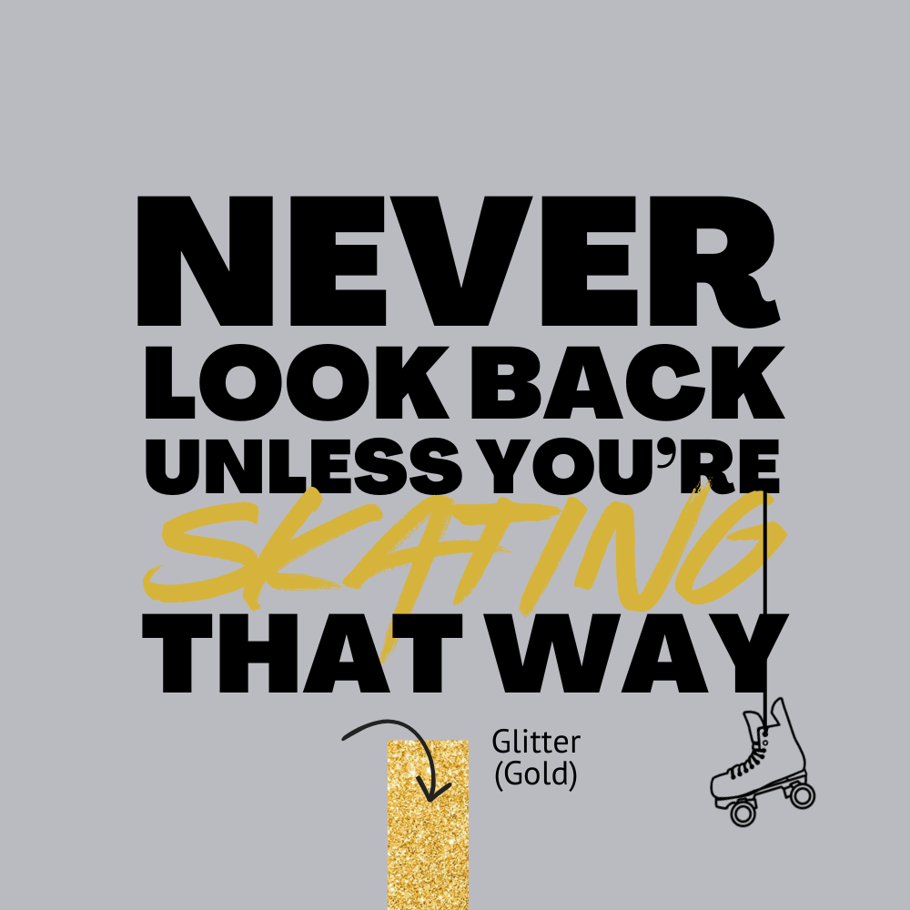 sk8 m8s_ never look_grey hoodie Gold glitter.png