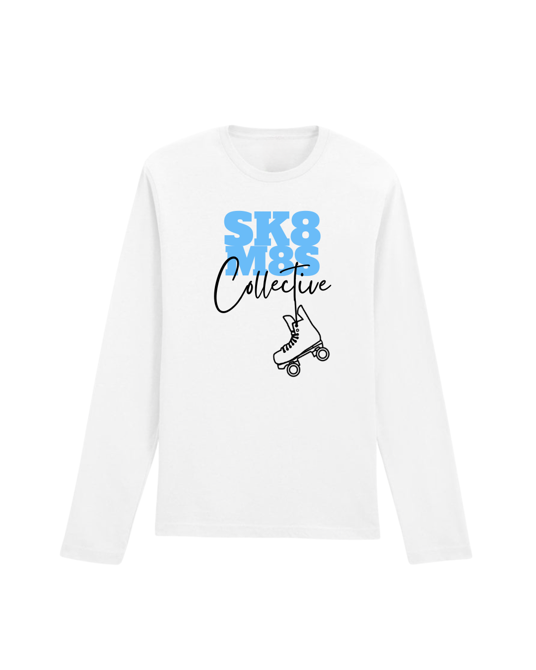Longsleeve classic Tshirt white - blue.png