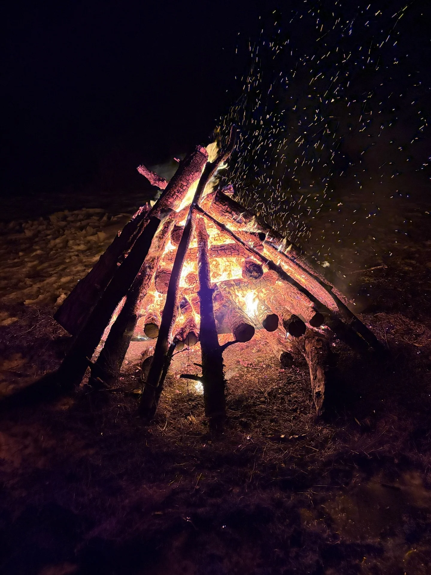 Wishing everyone a wonderful grian-stad a&rsquo; gheamhraidh (winter solstice in Scottish Gaelic)! 🔥