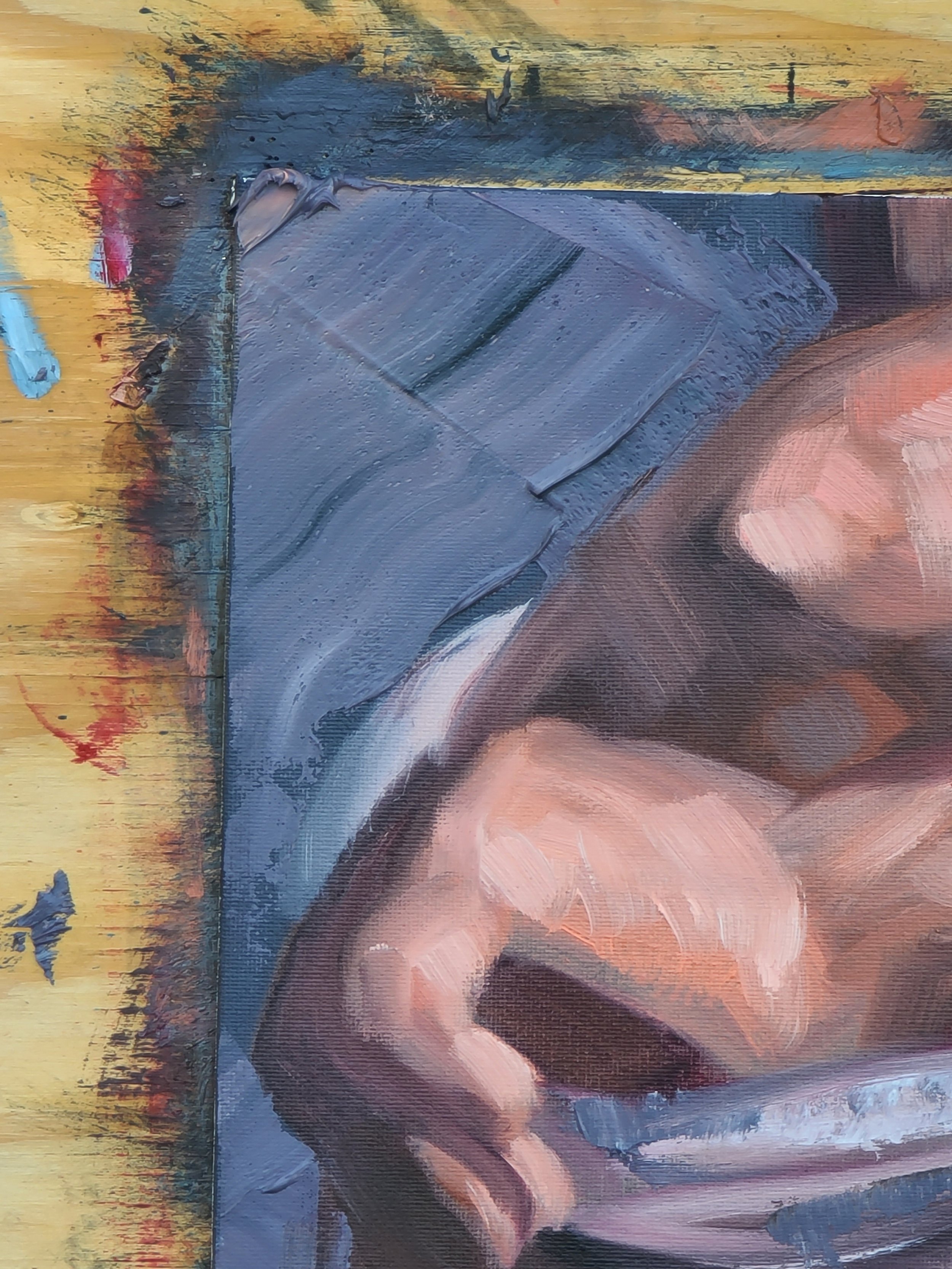 Pregame Tryouts, 16x20 inches oil on canvas panel by Kenney Mencher (5).jpg