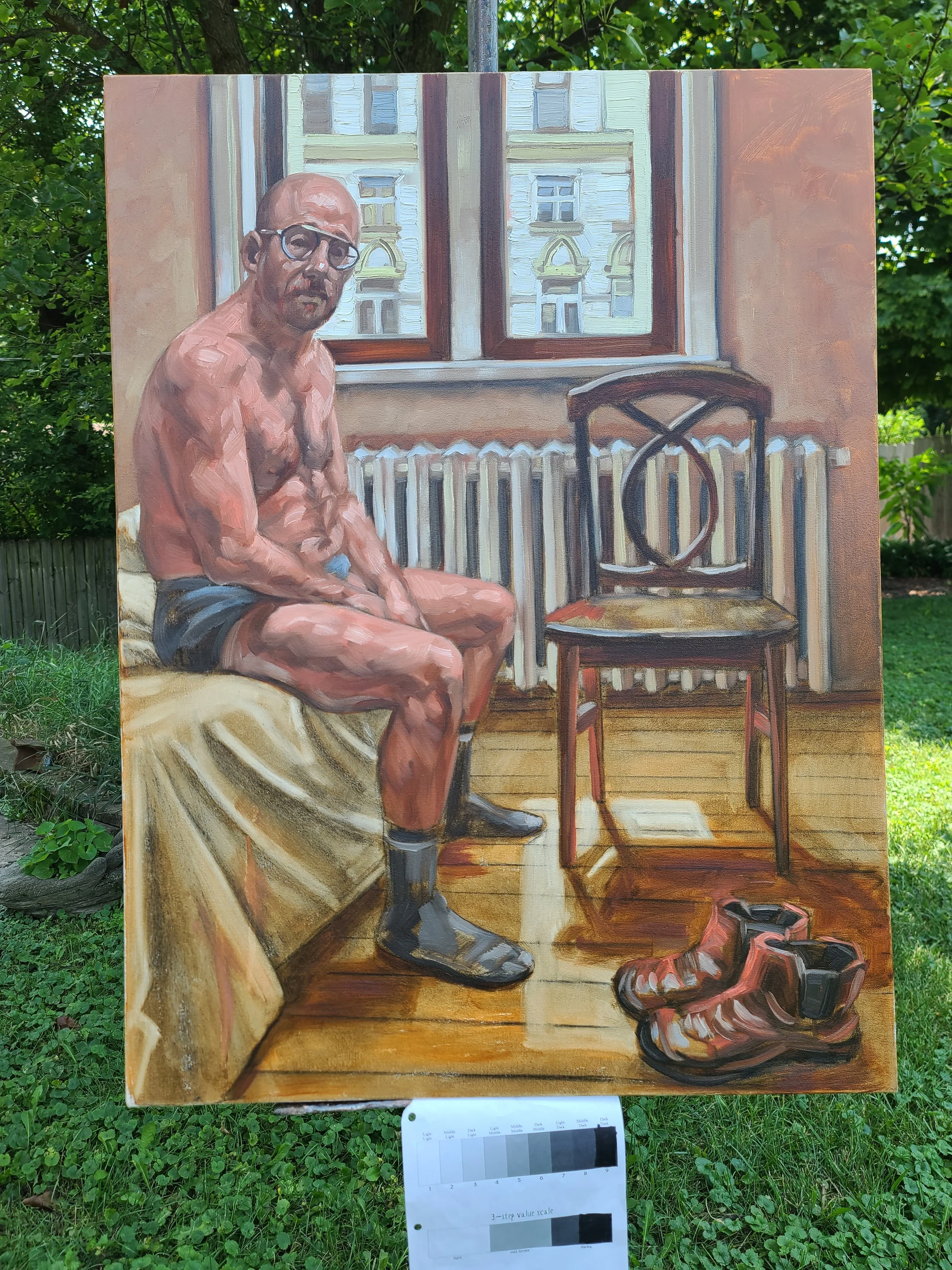 Thursday 8 22 AM, oil on canvas, 40x30 inches, by Kenney Mencher  (3).jpg