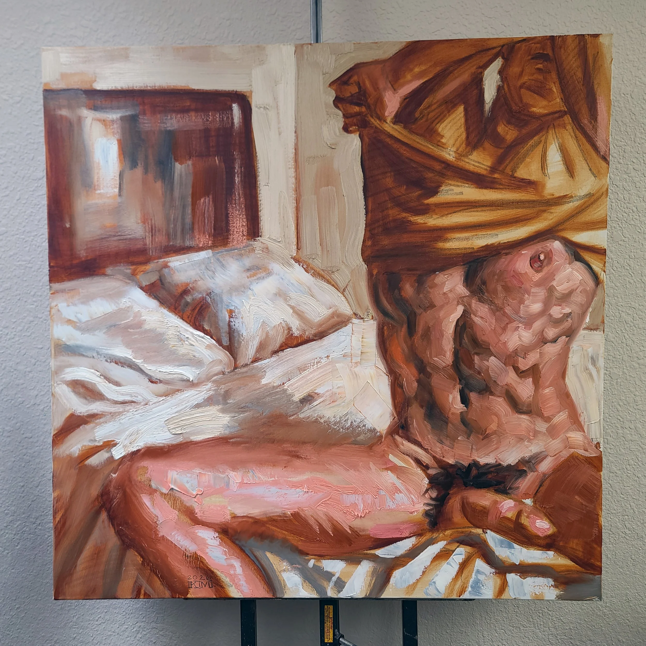 Berkeley, 36x36 inches, oil on linen, by Kenney Mencher   (1).jpg