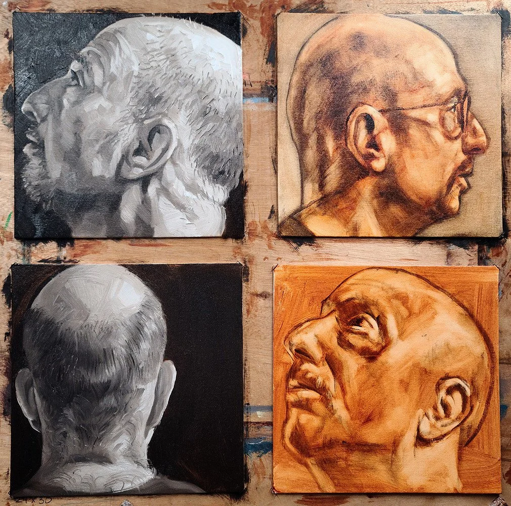 Self Portrait, (Head Study) in situ  (1)(2).jpg