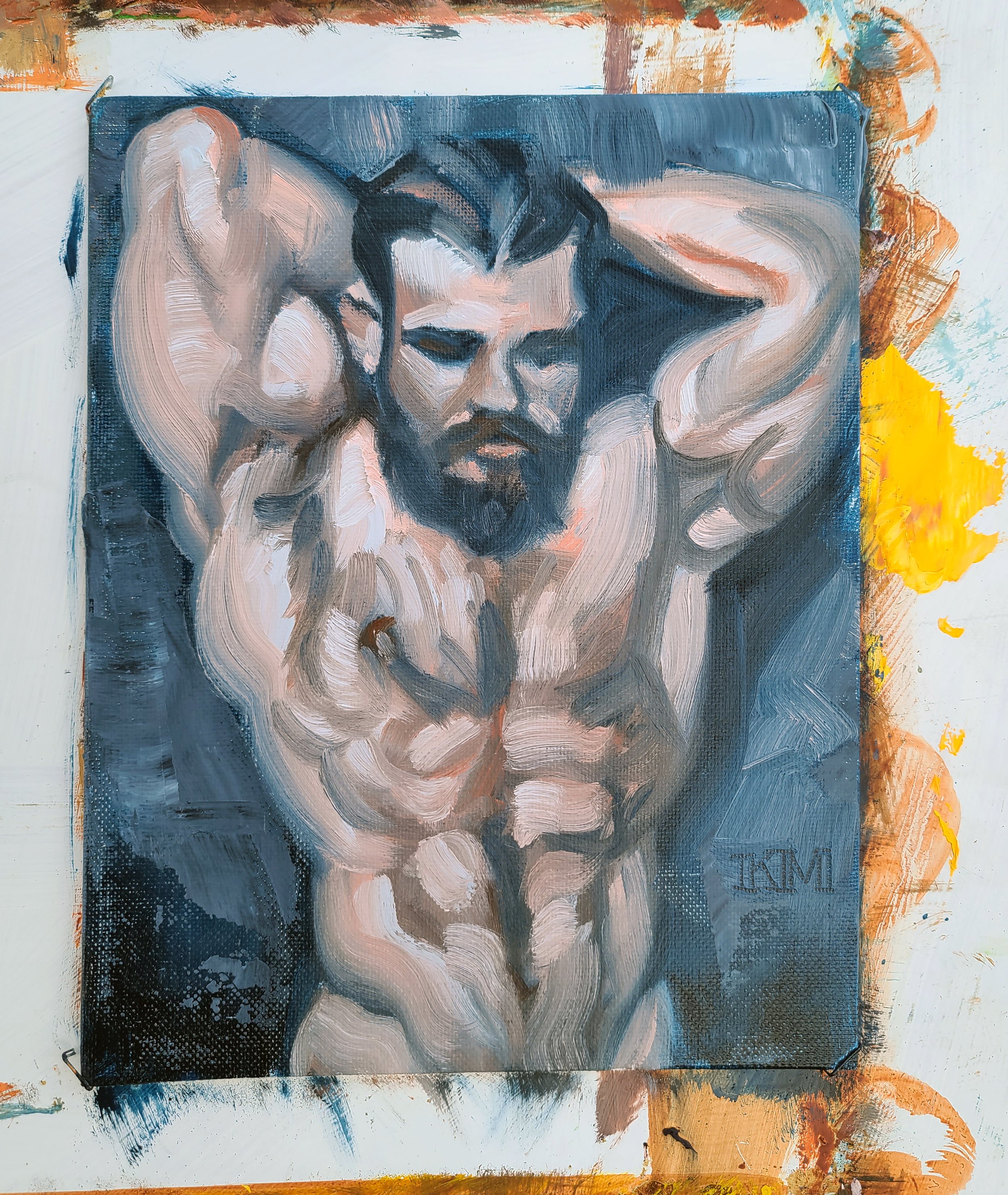 Dreamer, 8x10 inches oil on canvas panel by Kenney Mencher (5).jpg