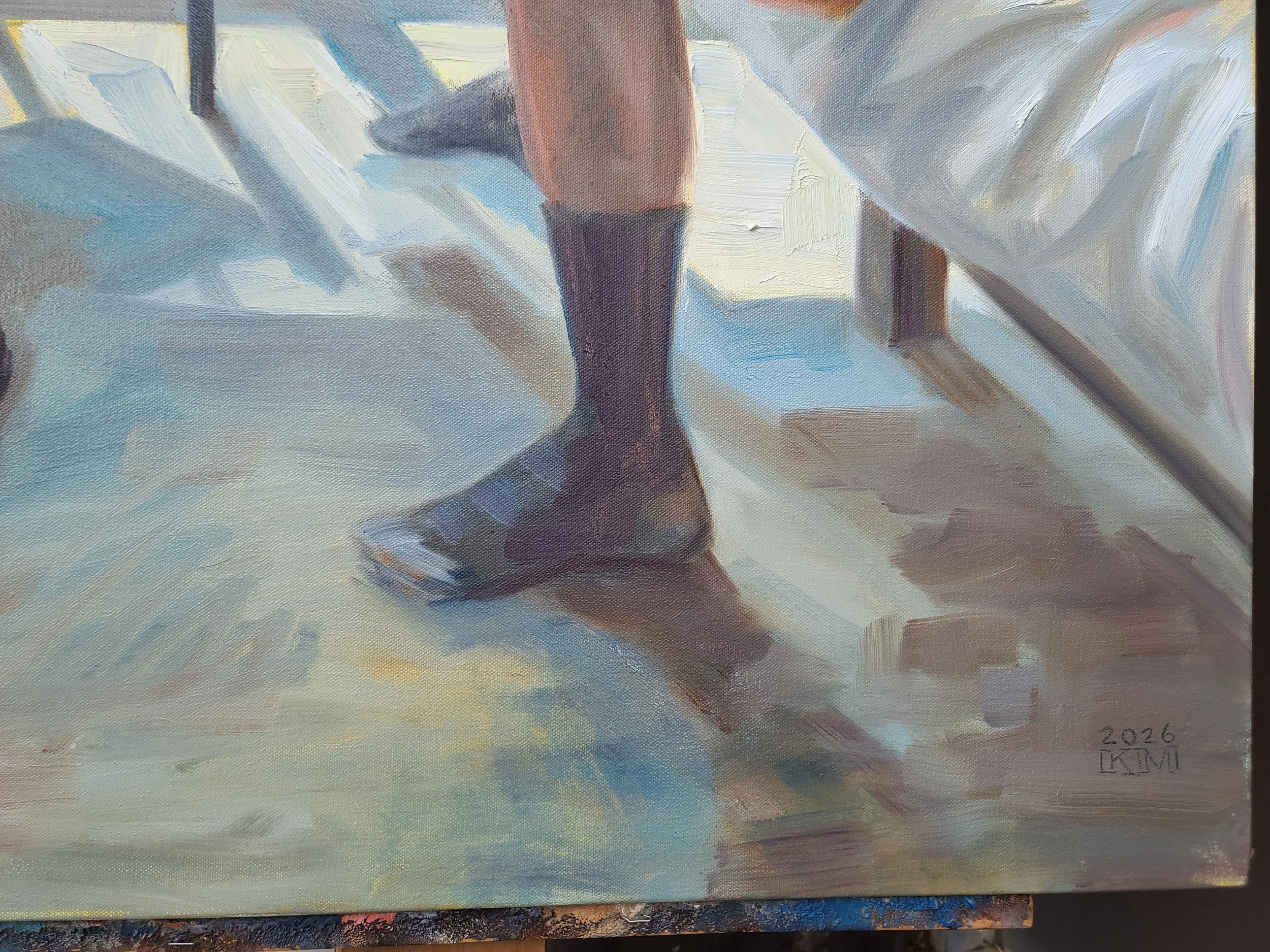 Monday 9-15 AM (Padua), 40x30 inches, oil on canvas, by Kenney Mencher  (1).jpg