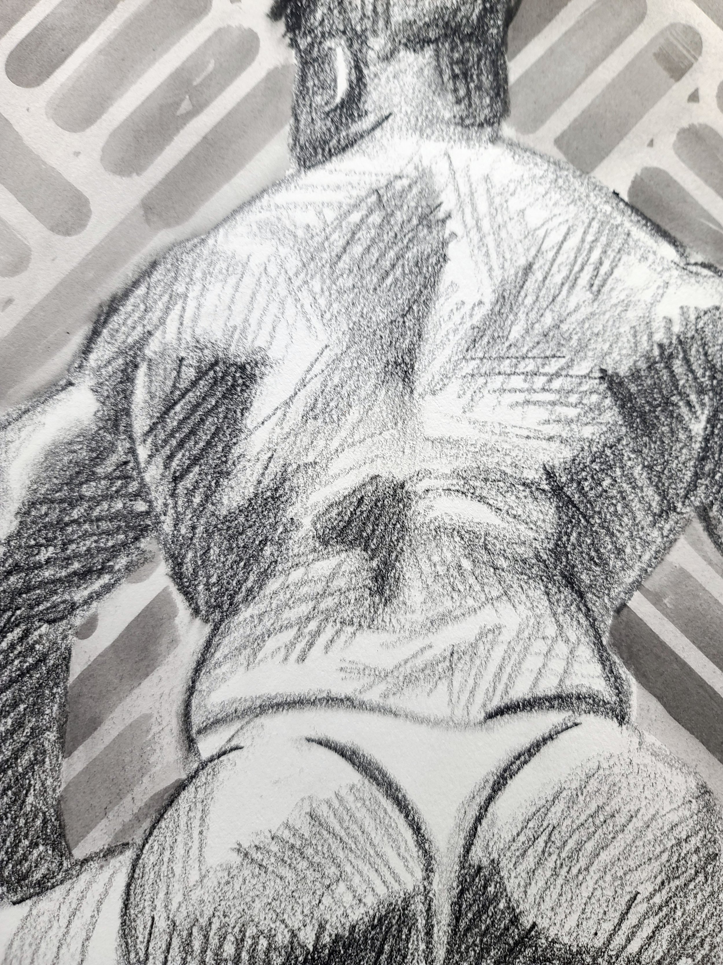 Grounded in Geometry, 11x14 inches, crayon and watercolor on Rives BFK, by Kenney Mencher (8).jpg