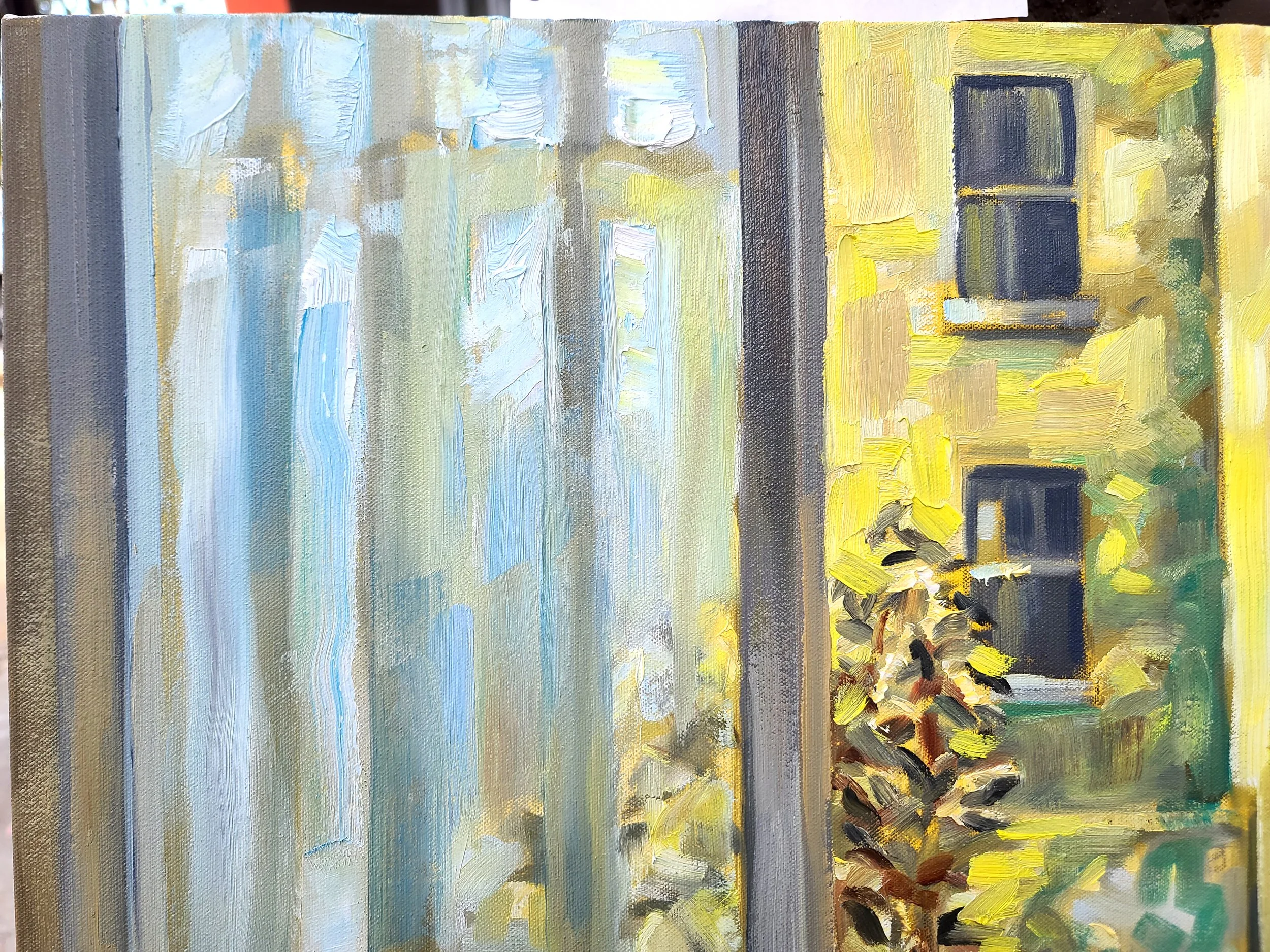 Monday 9-15 AM (Padua), 40x30 inches, oil on canvas, by Kenney Mencher  (7).jpg