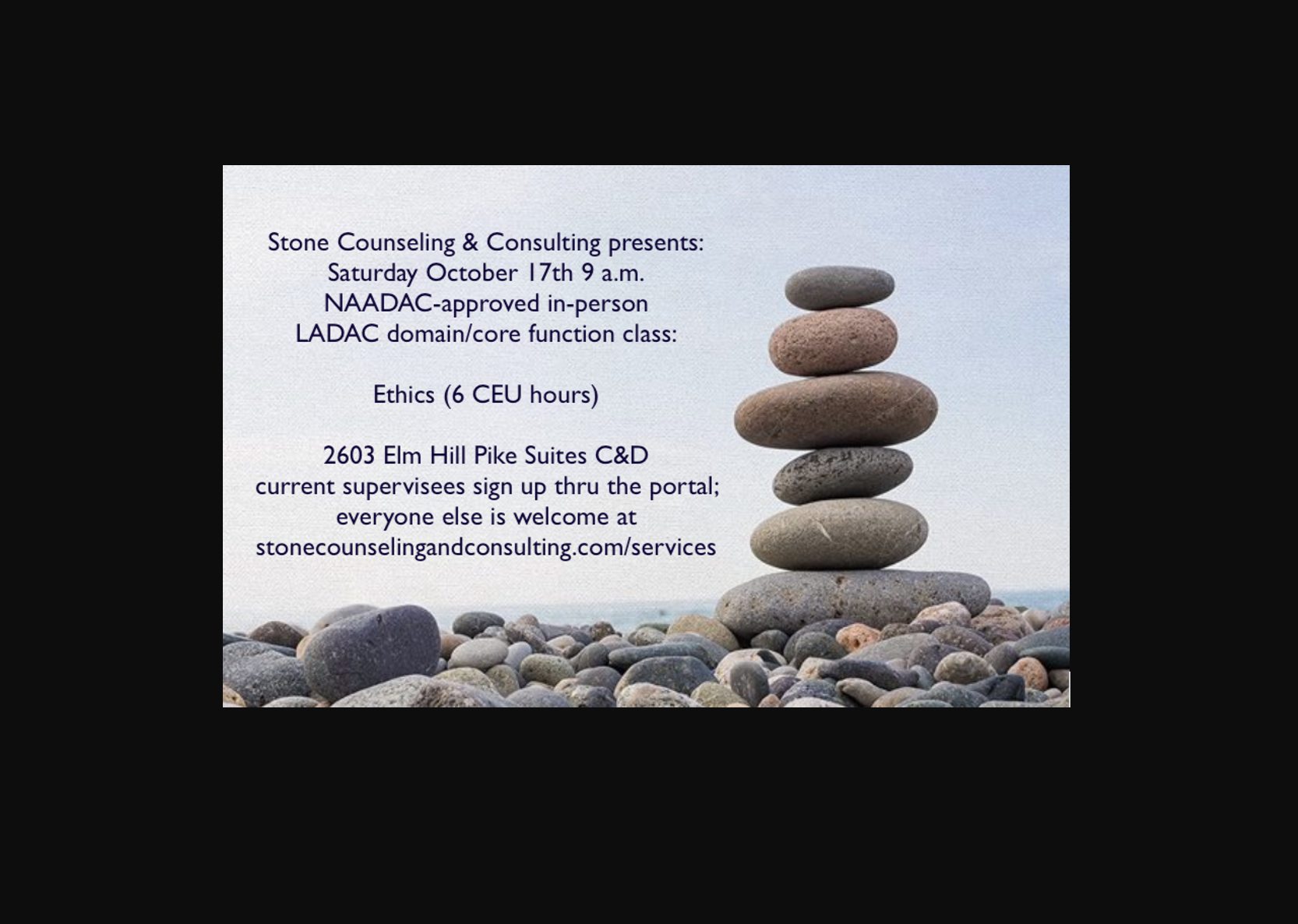 Saturday October 17th: NAADAC Ethics