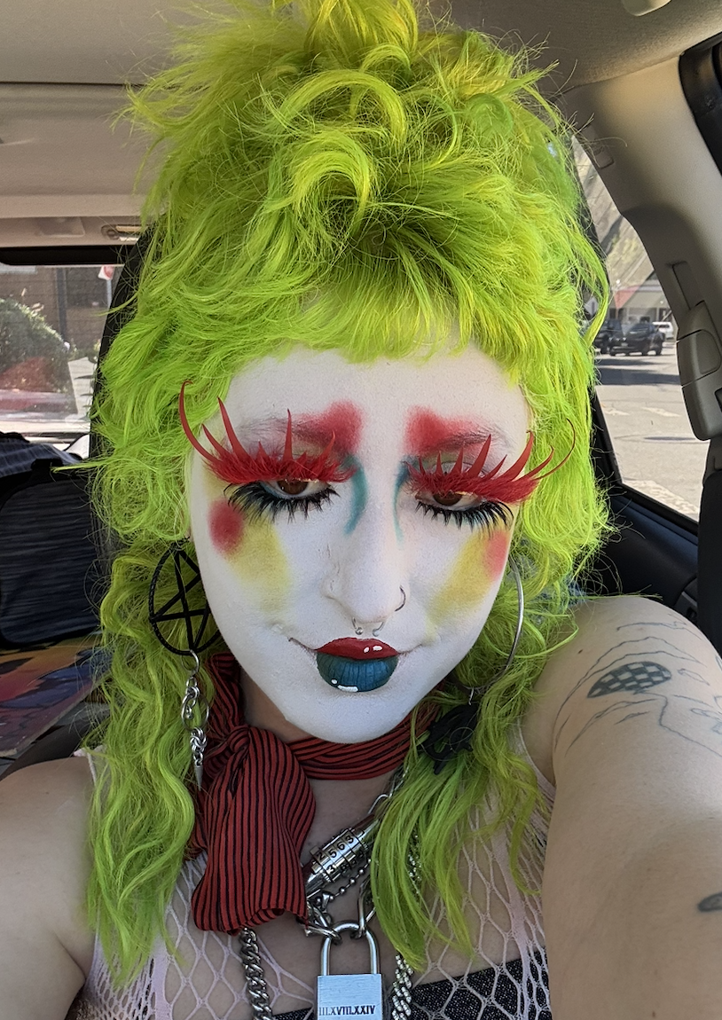 Colorful, editorial look