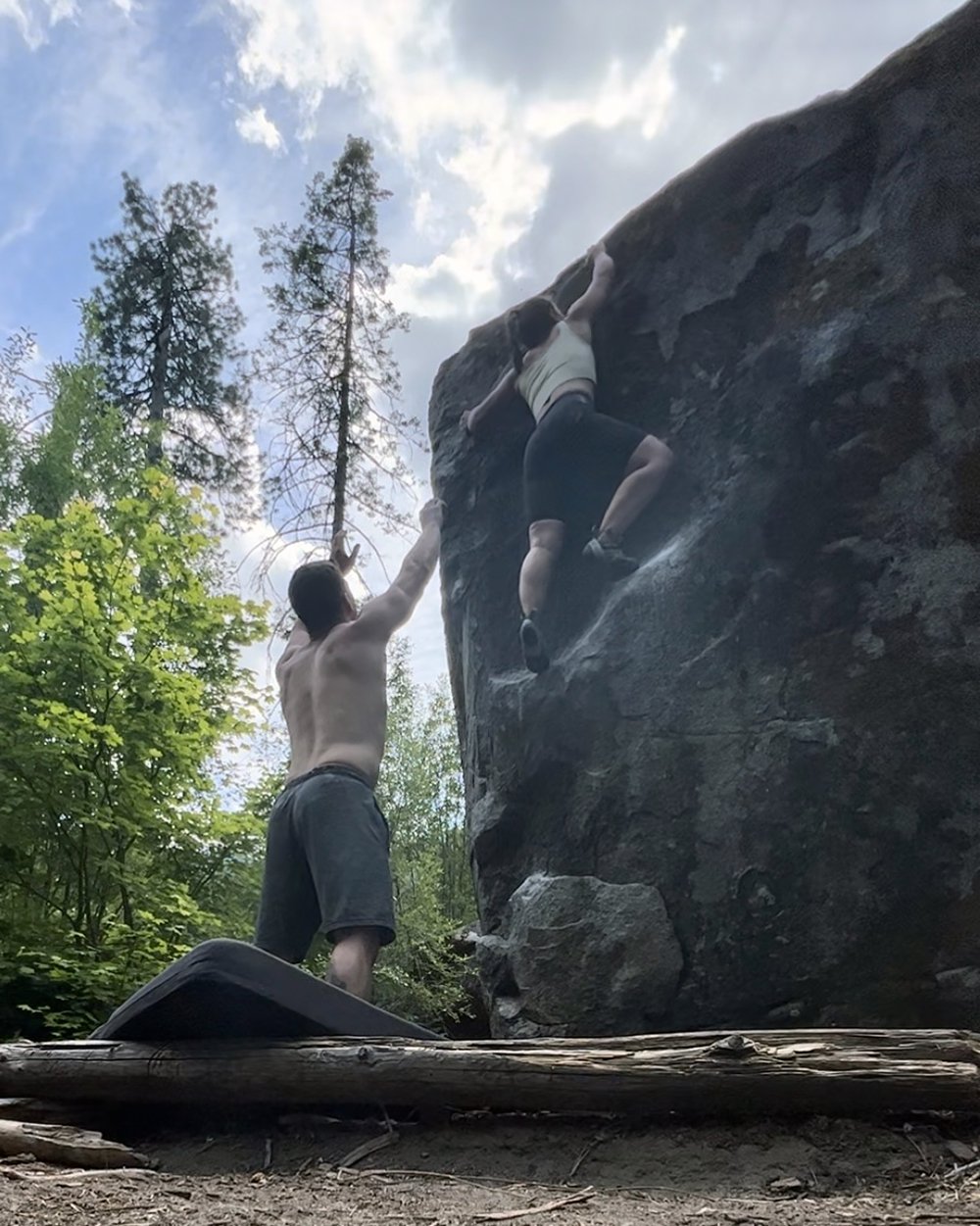  Finally making it up U2 and sending my third V3 of the week.  