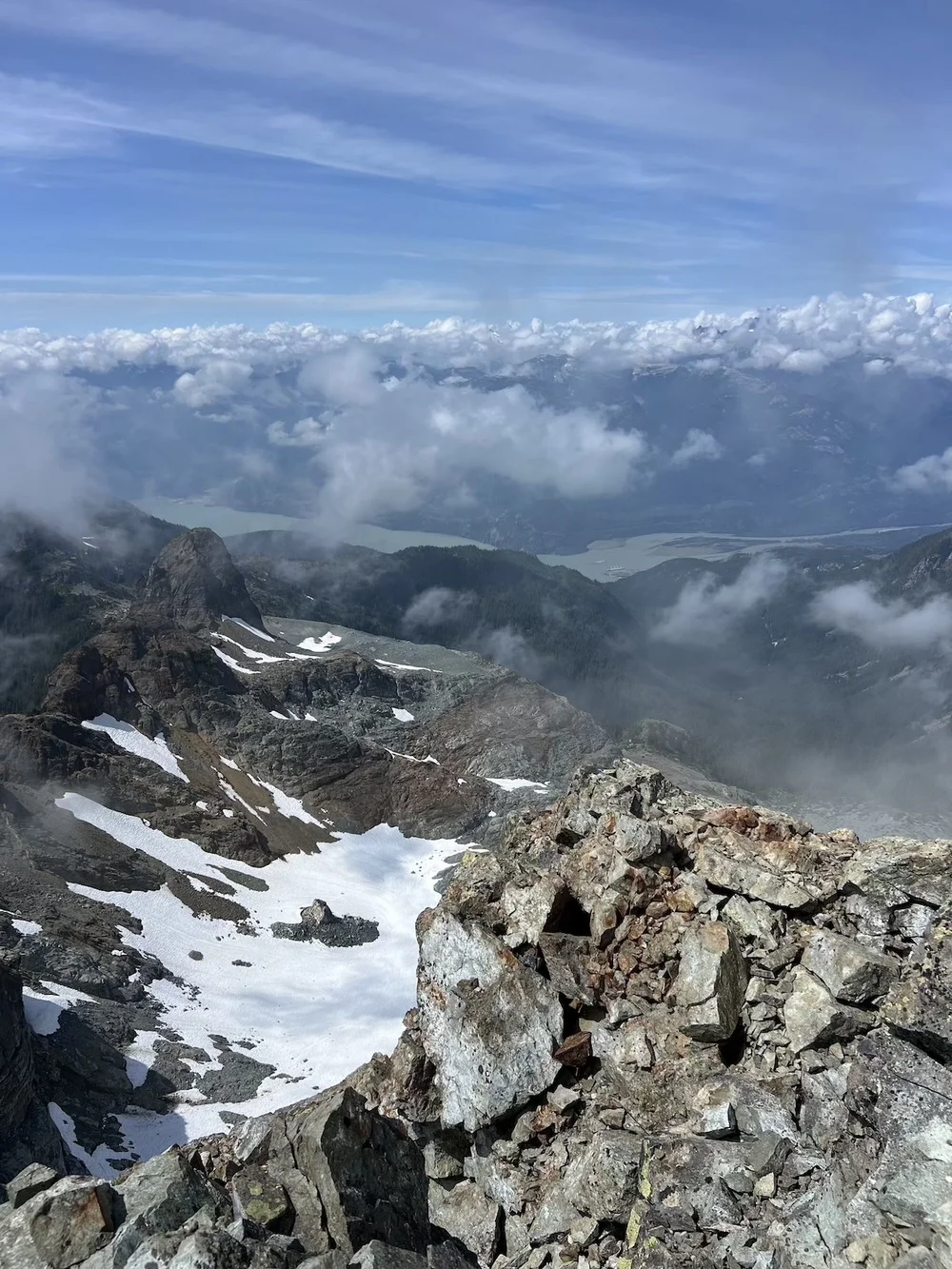  Enjoying as much of the view as we can.  