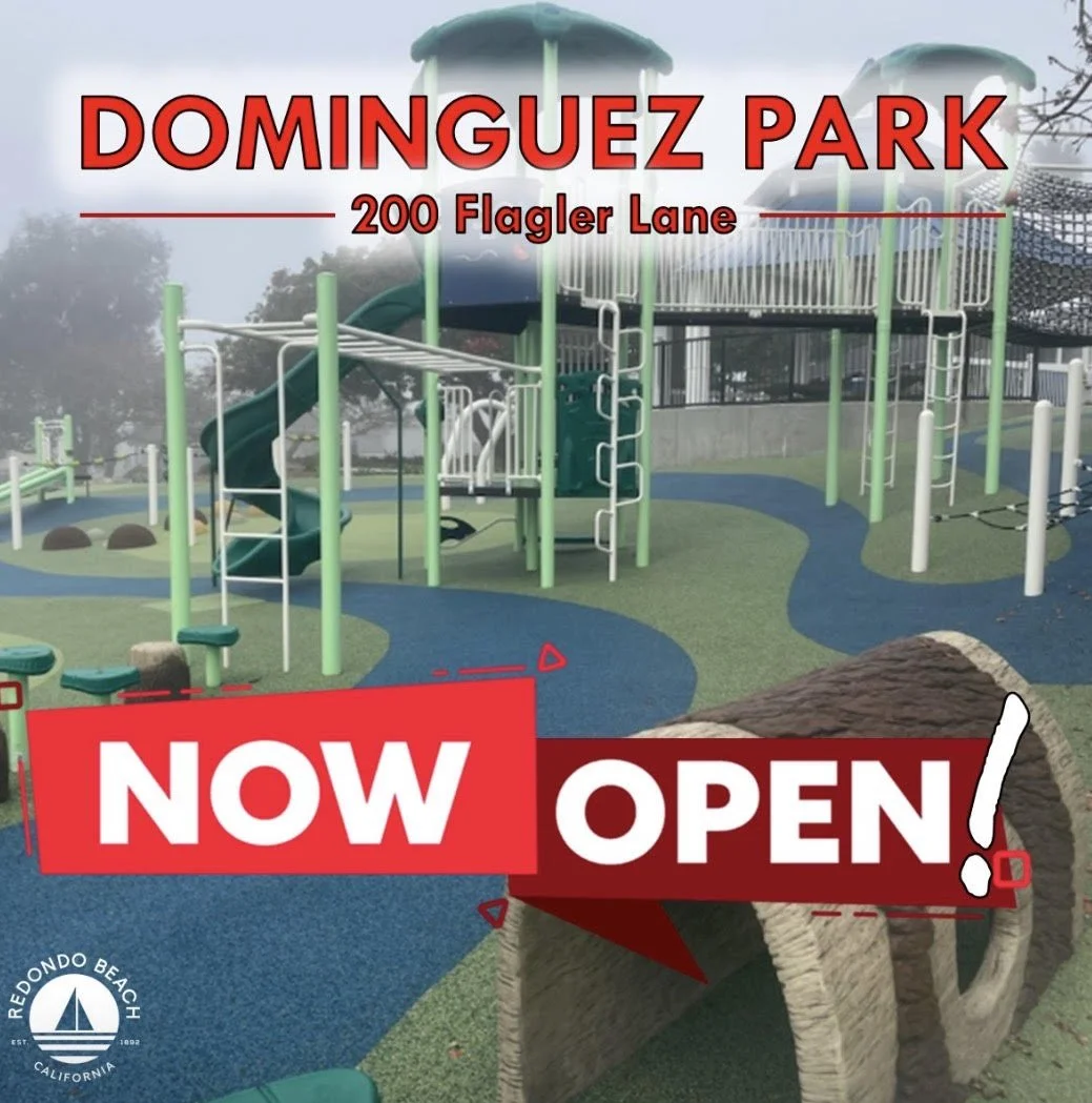 Dominguez Park Playground is Open!