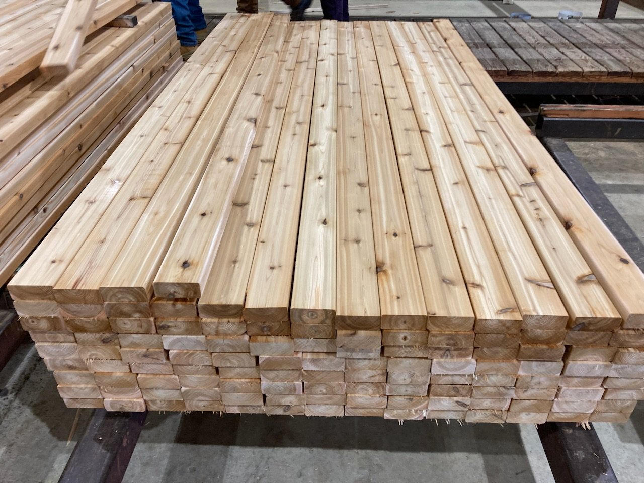 Cedar Decking