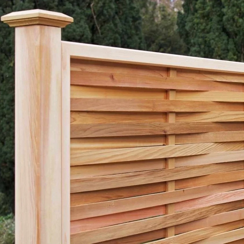 Western Red Cedar Weave Fence