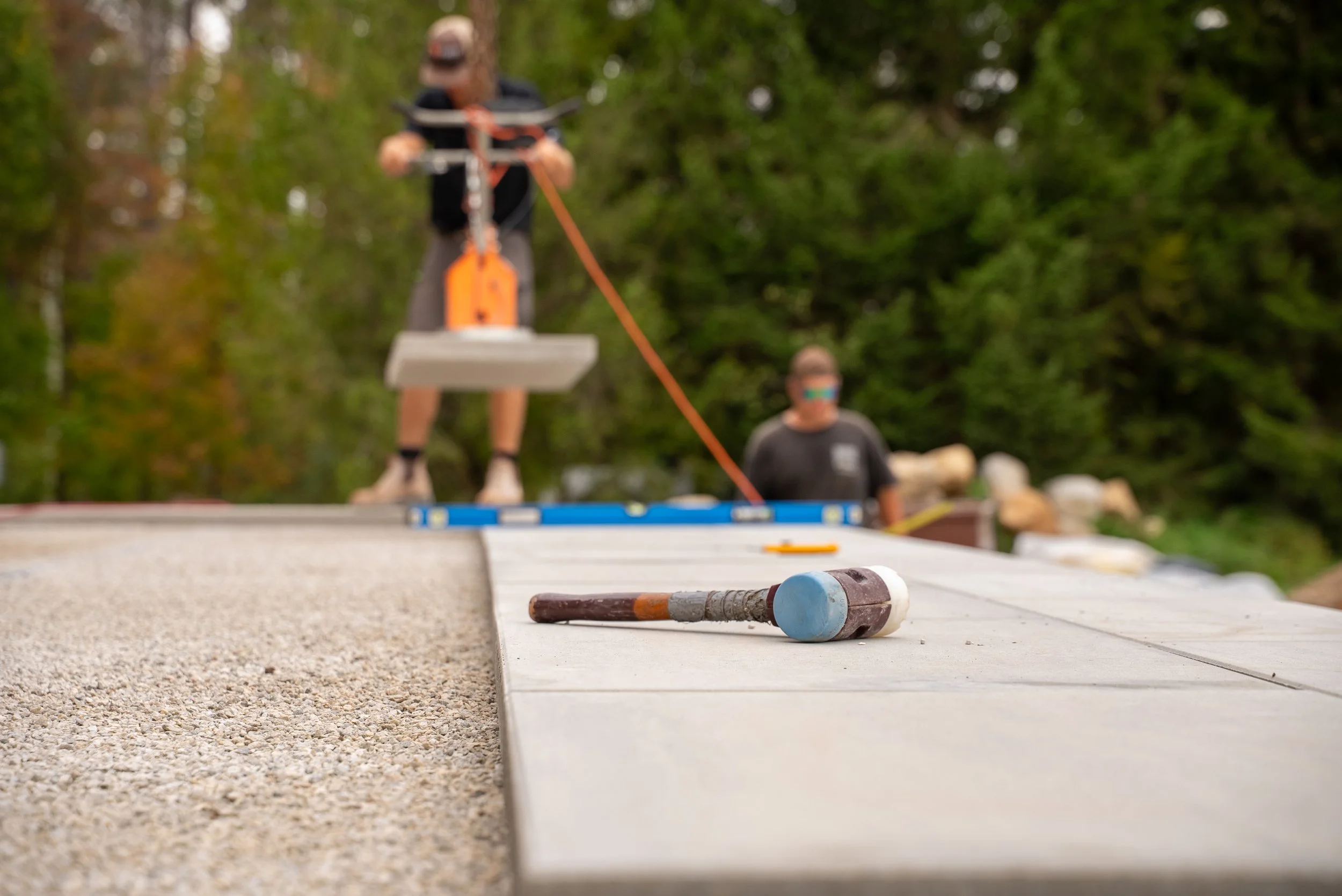 Pines Landscaping construction photography