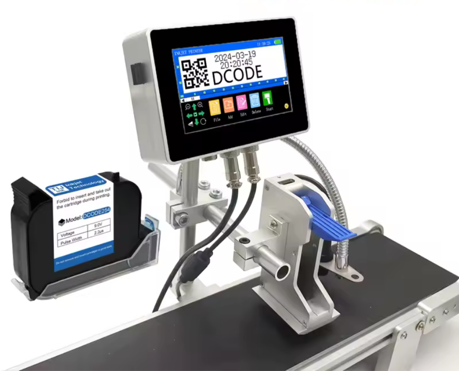 Impresora De Inyección Automática Con Banda Transportadora 25.4mm