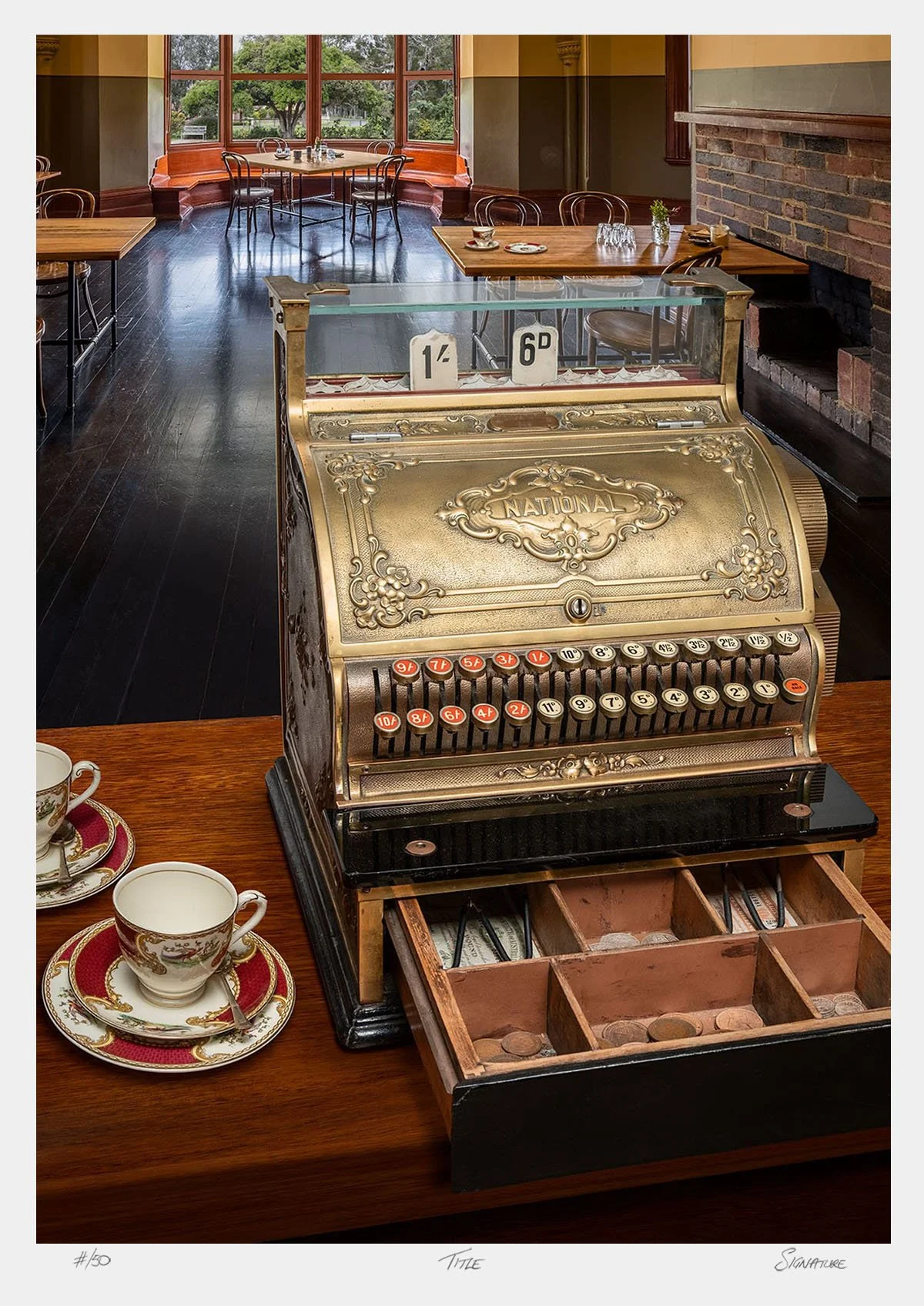 National Cash Register Print — Nostalgique