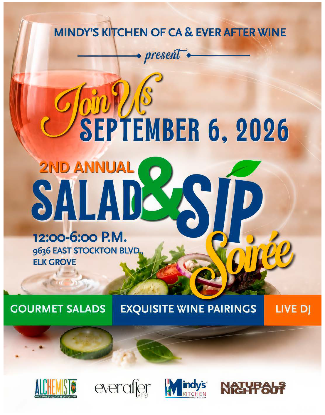 Salad &amp; Sip Soirée 