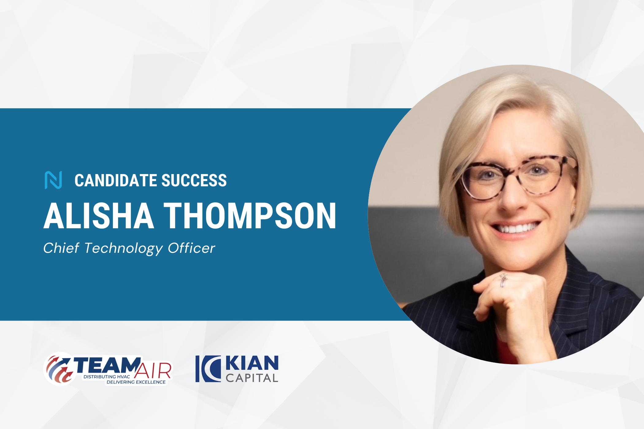Team Air Distributing Appoints Alisha Thompson as Chief Technology Officer