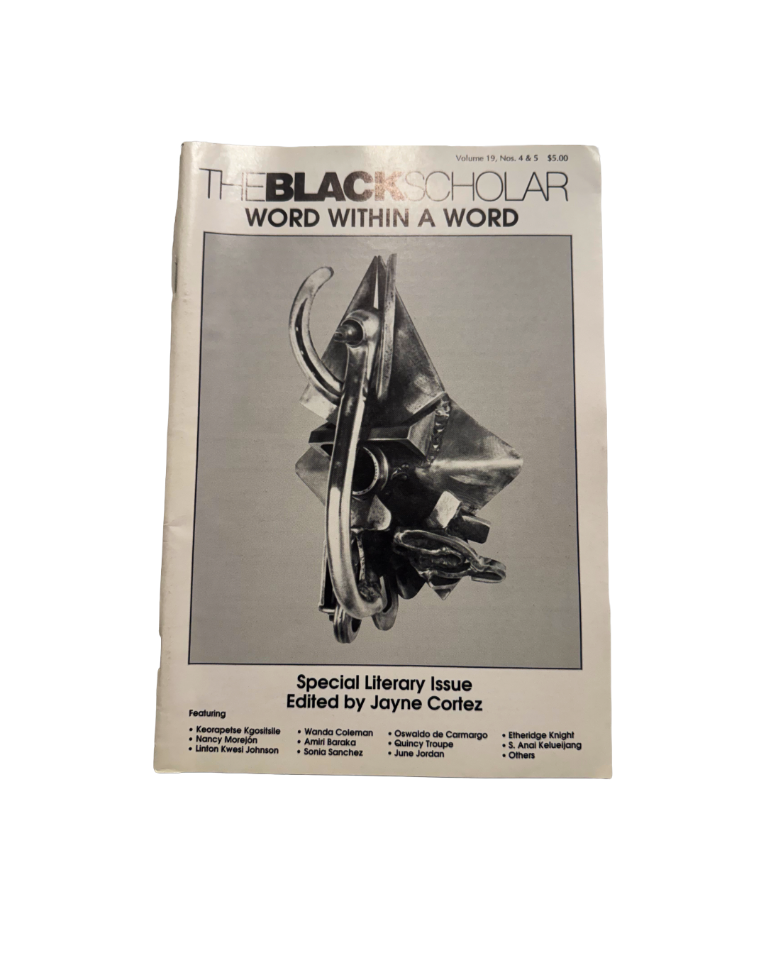 The Black Scholar: Word Within a Word