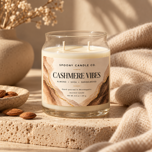 Spoony Candle Co Lifestyle Image Cashmere Vibes.PNG