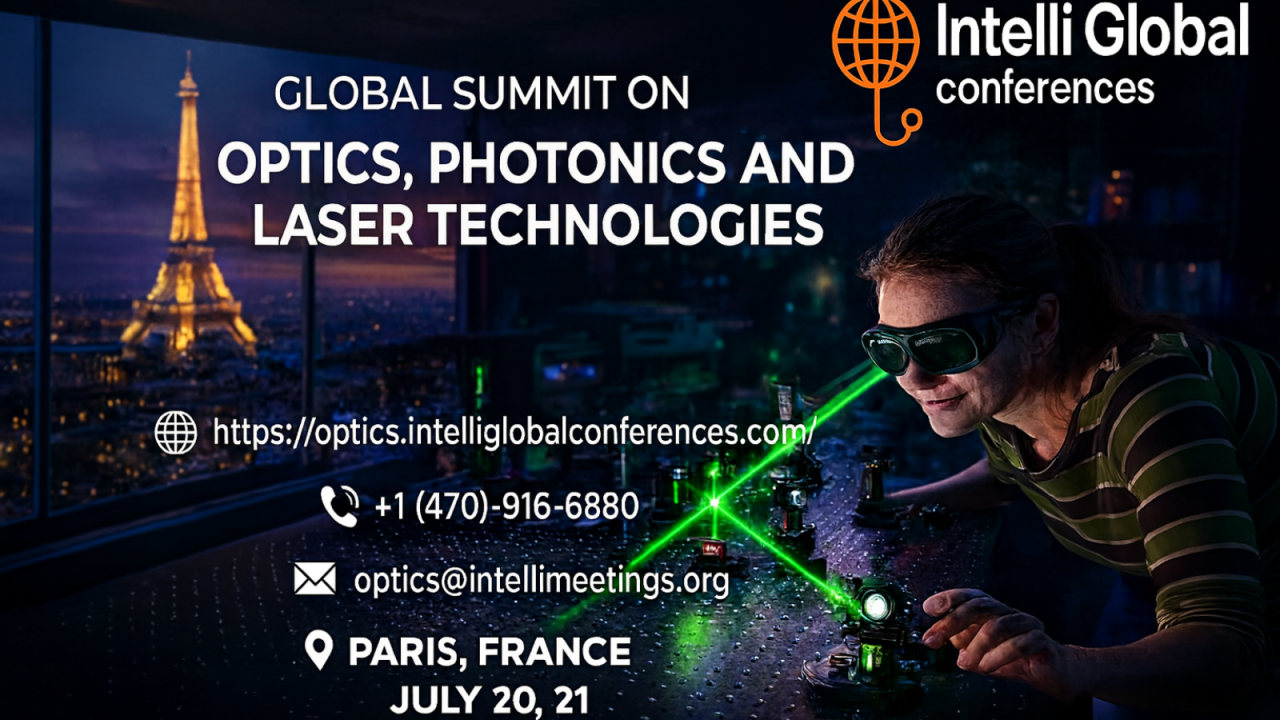 Global Summit on Optics, Photonics and Laser Technologies