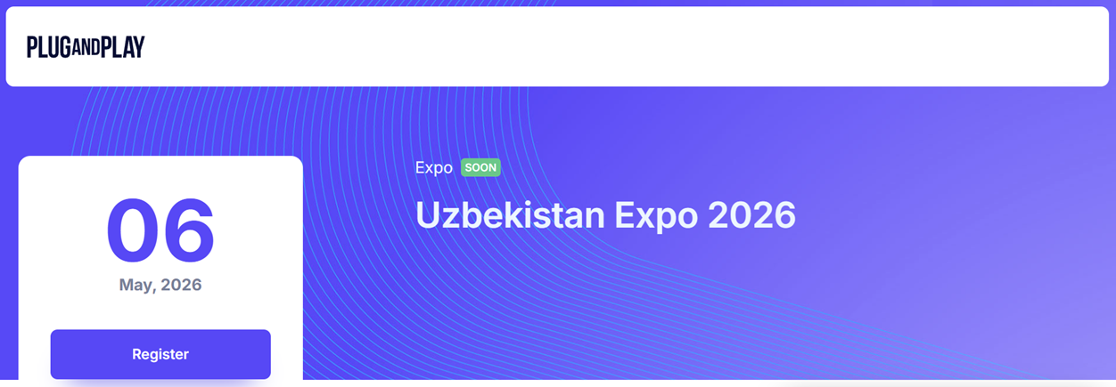 Plug and Play Uzbekistan Expo 2026