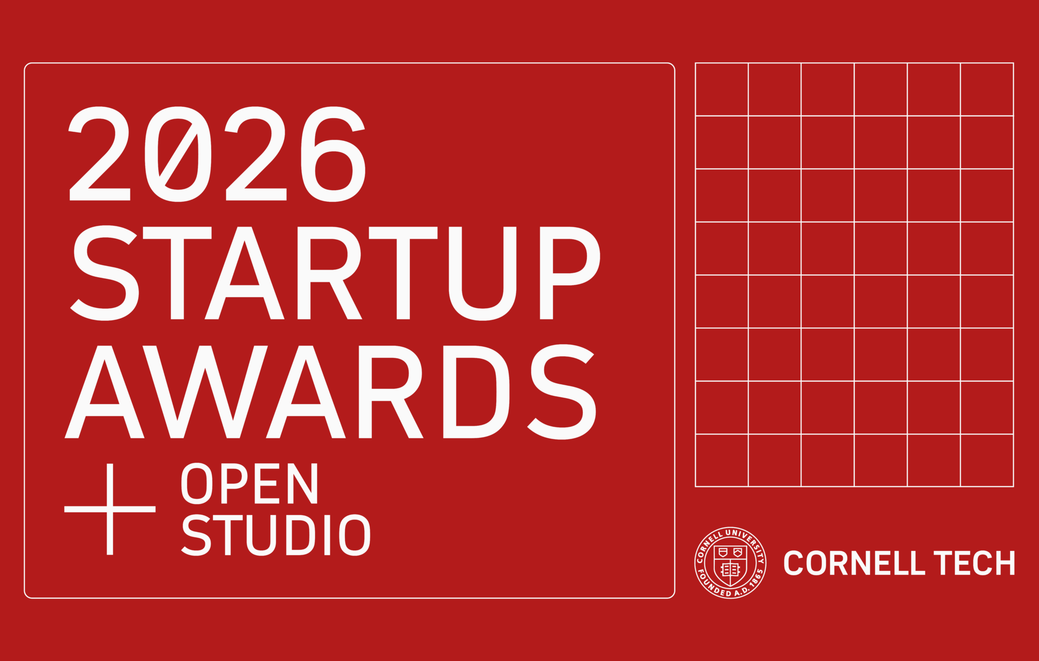 2026 Startup Awards + Open Studio