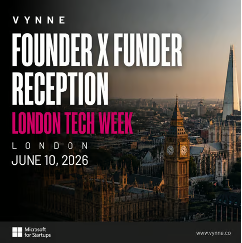 Founder × Funder Reception at London Tech Week - Presented by: Microsoft for Startups