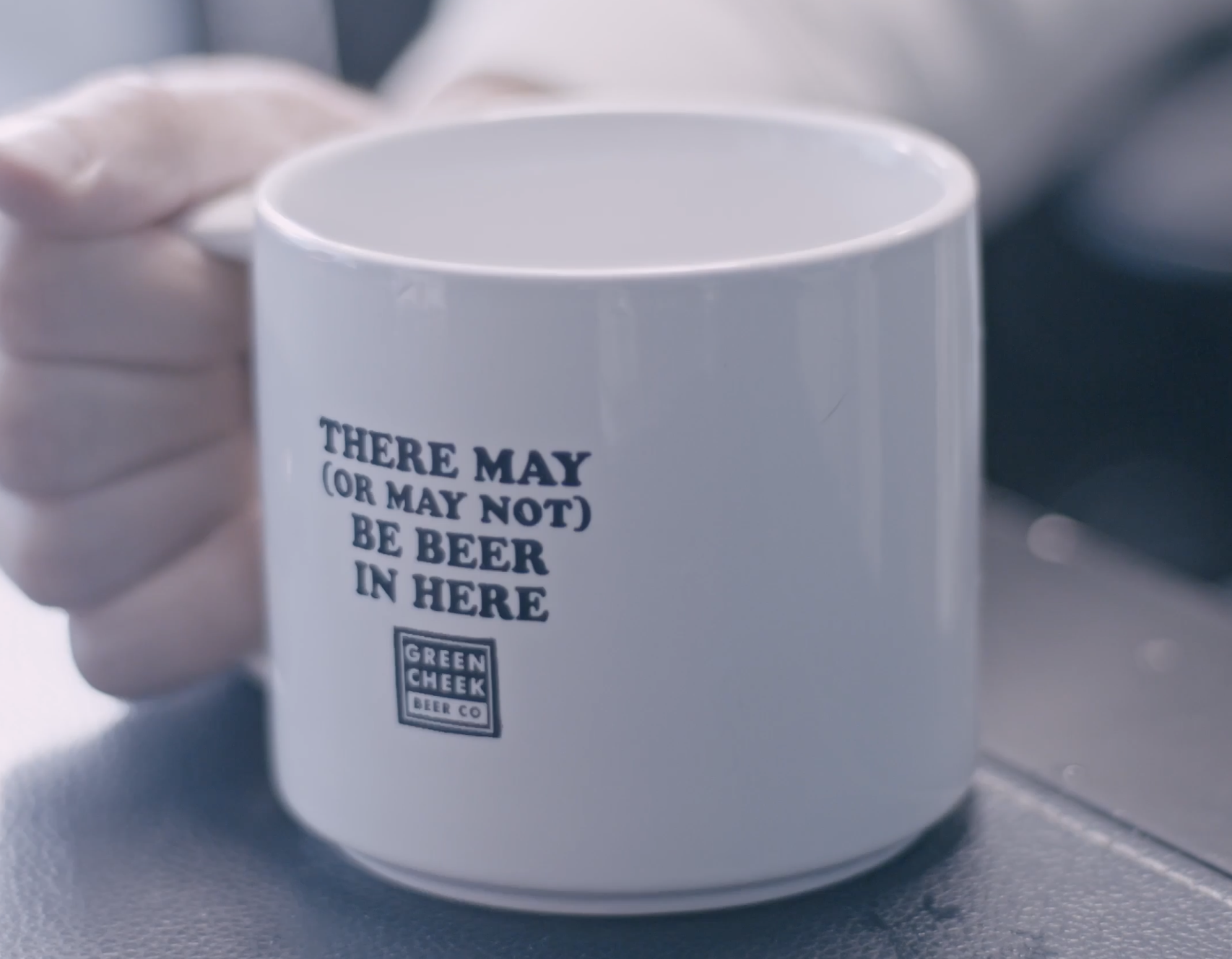 Sleepy Cheeky Camper Mug - Green Cheek Beer Co.