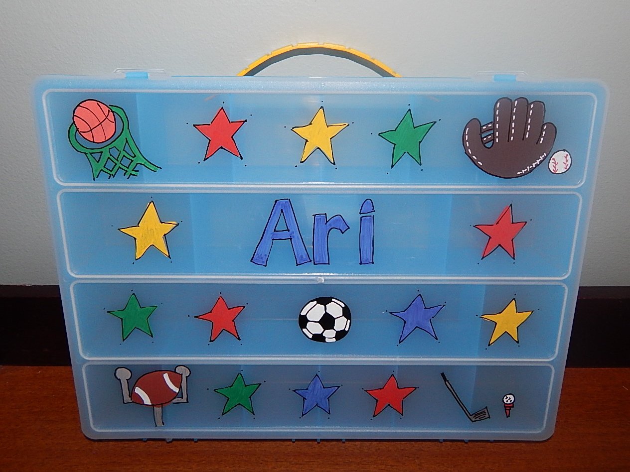 Matchbox Car Case — Artworks By Amy, Rainbow Loom Organizer Case