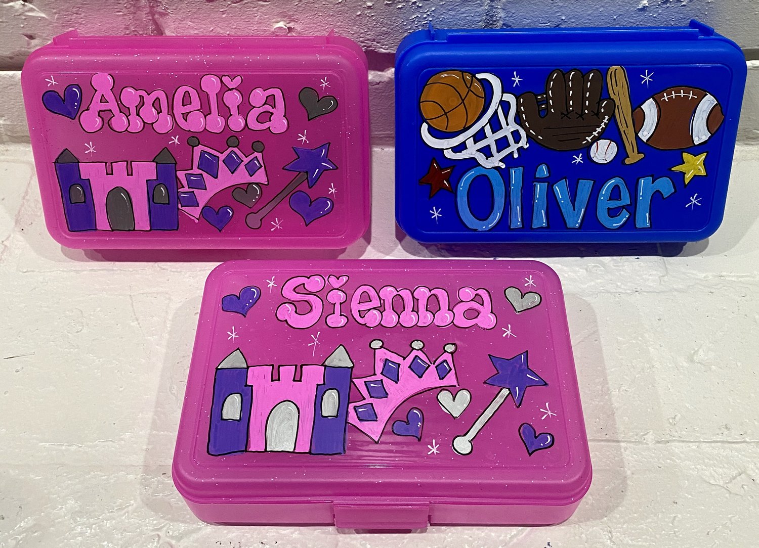 Ballet Personalized Pencil Box Personalized School Supplies Back to School  Personalized Kids Pencil Box Ballerina Pencil Box 