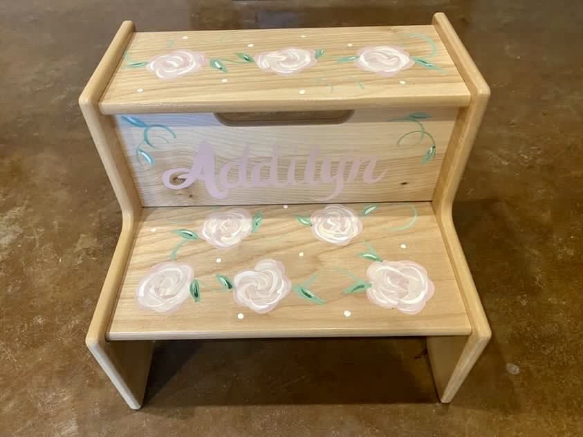 Personalized Kids Step Stools